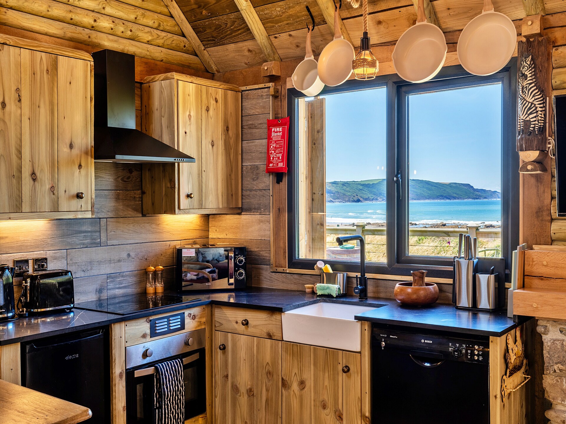Luxe appartement Driftwood met uitzicht op Widemouth Bay - foto 9