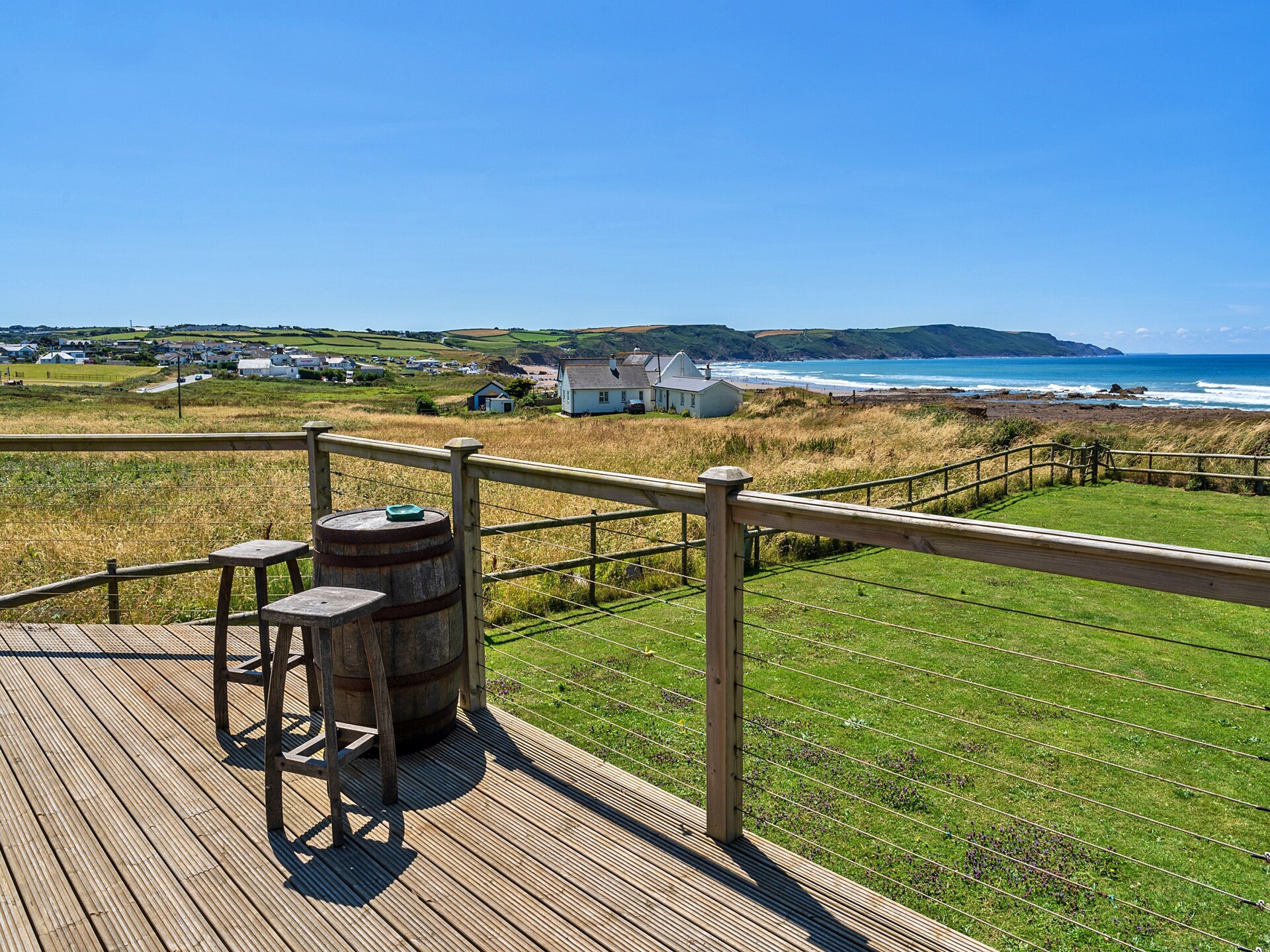 Luxe appartement Driftwood met uitzicht op Widemouth Bay - foto 27