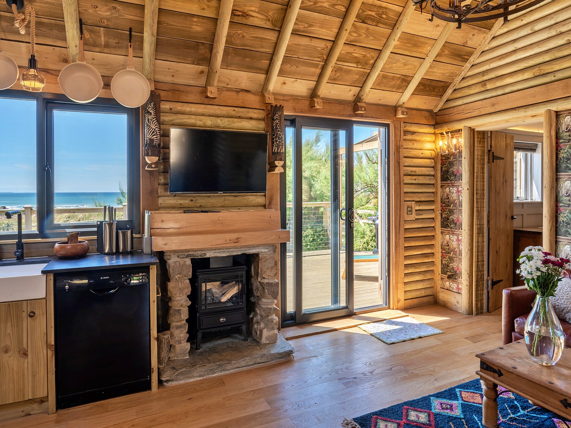 Luxe appartement Driftwood met uitzicht op Widemouth Bay - foto 7