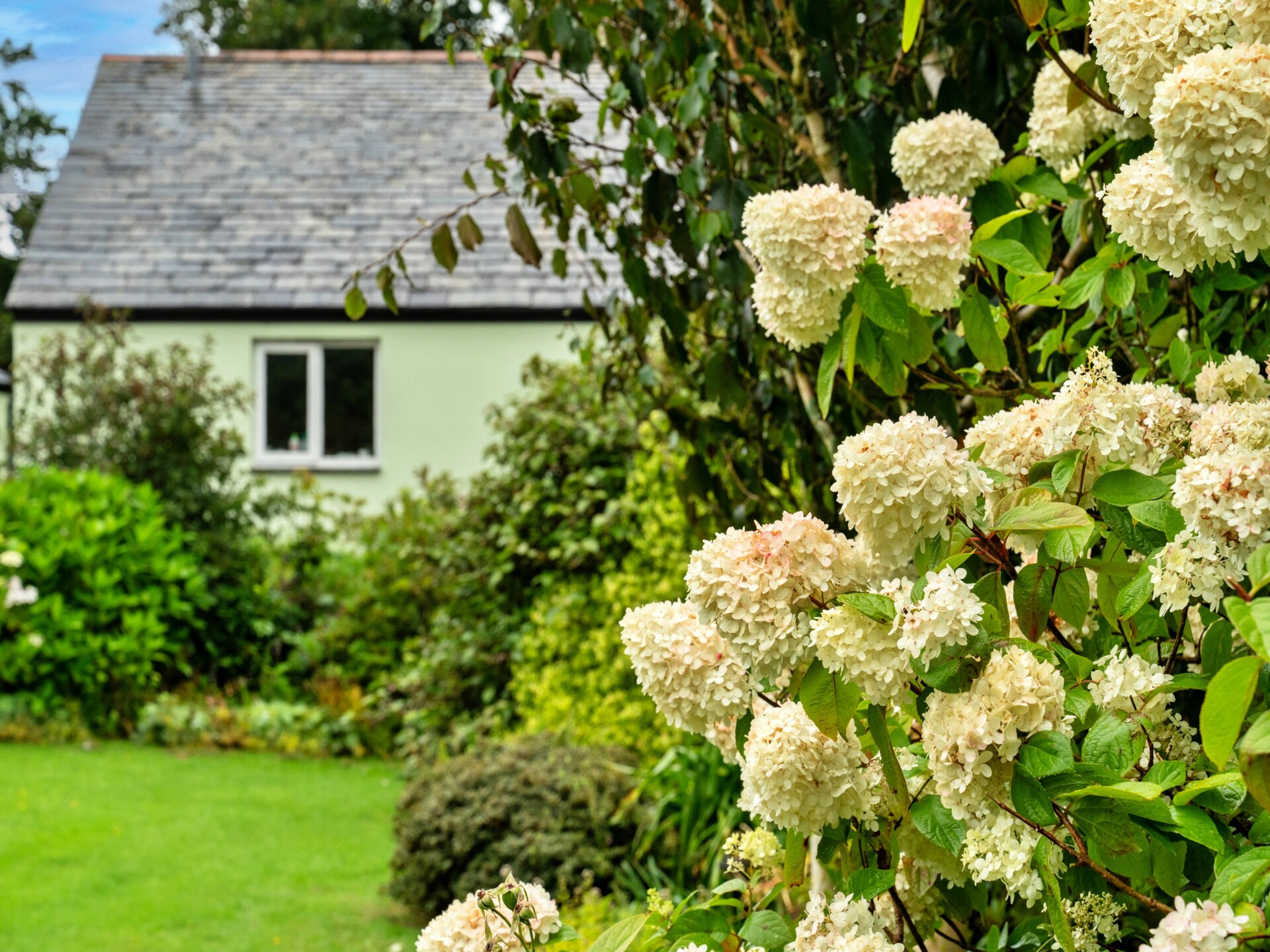 Romantisch chalet Skylarks in het hart van Cornwall met tuin en golfbaan - foto 12