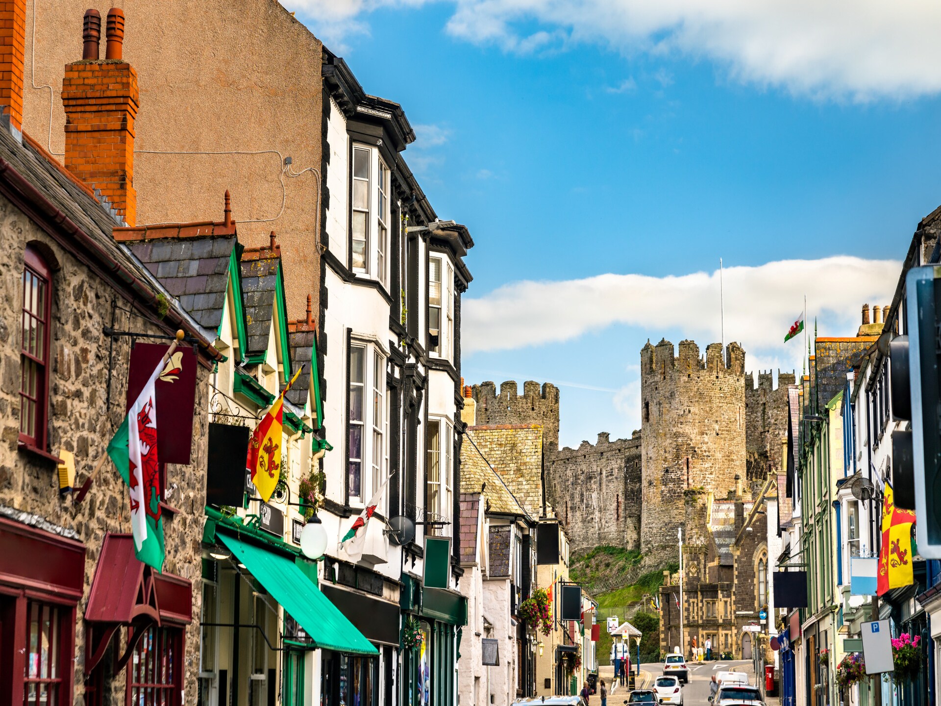 15e-eeuws landhuis in Conwy met uitzicht op het kasteel en zonnige tuin - foto 23