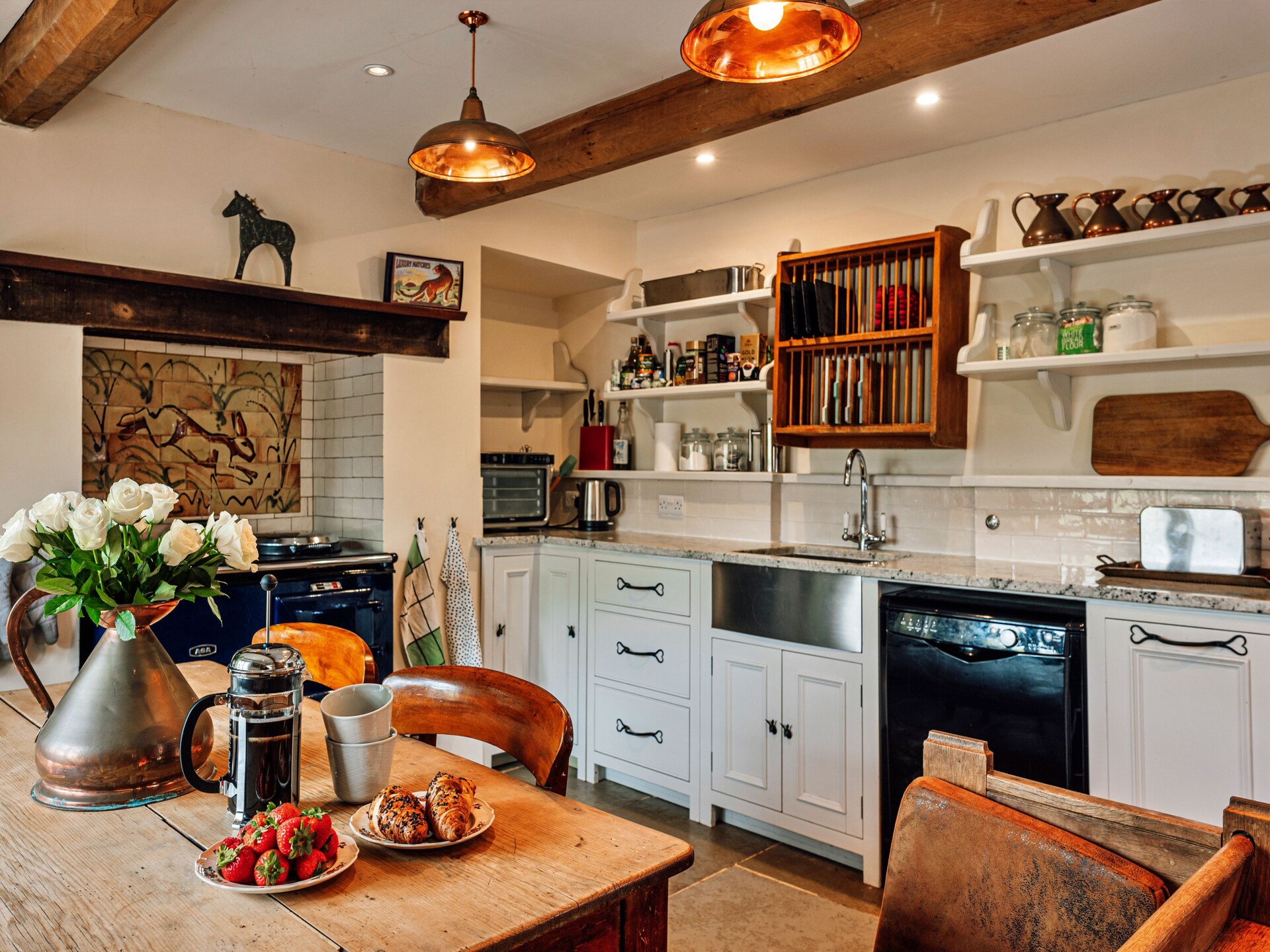 Beili Glas Cottage: Karakteristiek landhuis voor 8 personen in Welsh countryside - foto 3