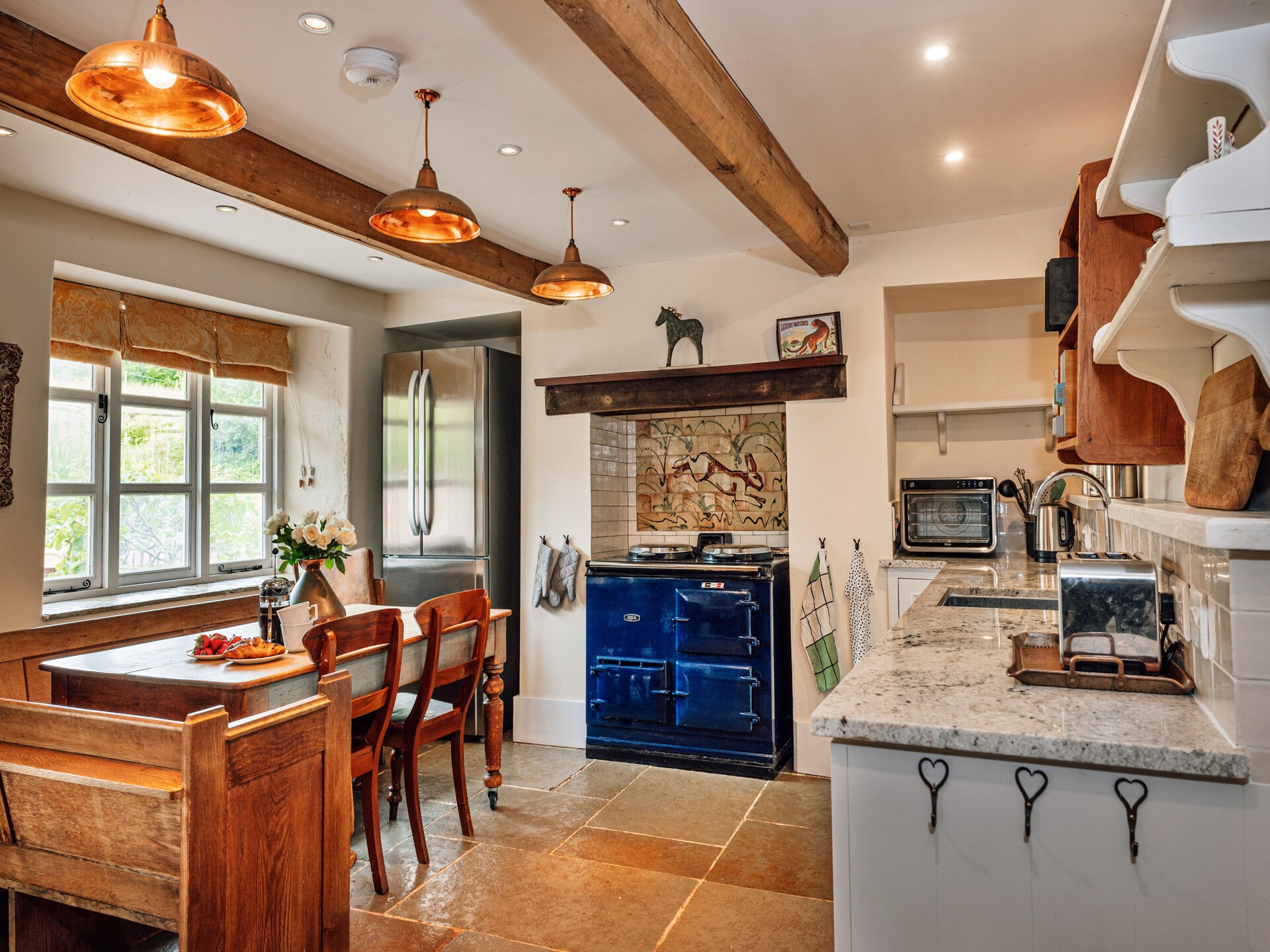 Beili Glas Cottage: Karakteristiek landhuis voor 8 personen in Welsh countryside - foto 13