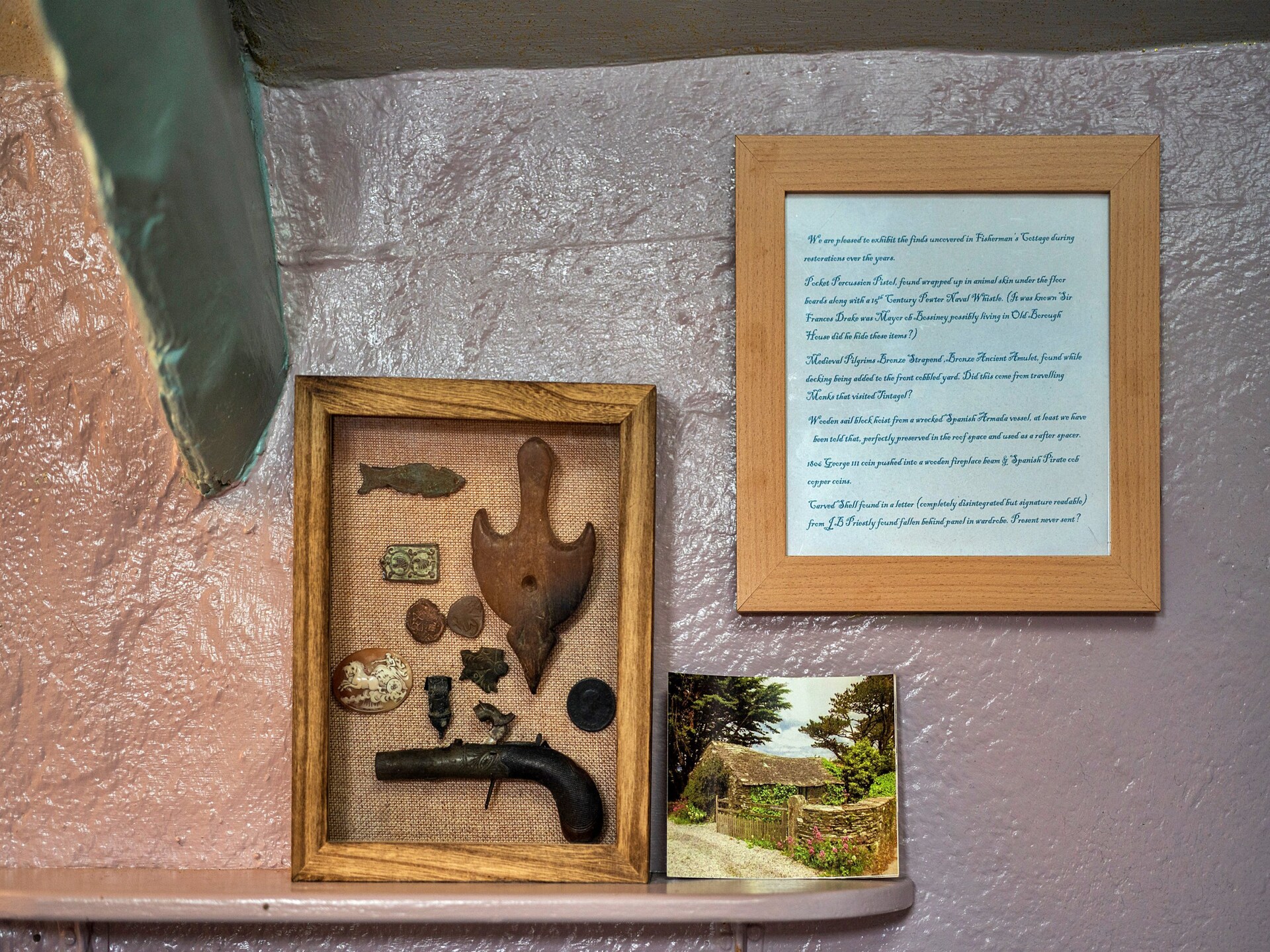 Romantisch vissershuisje met zeezicht bij Tintagel - foto 25