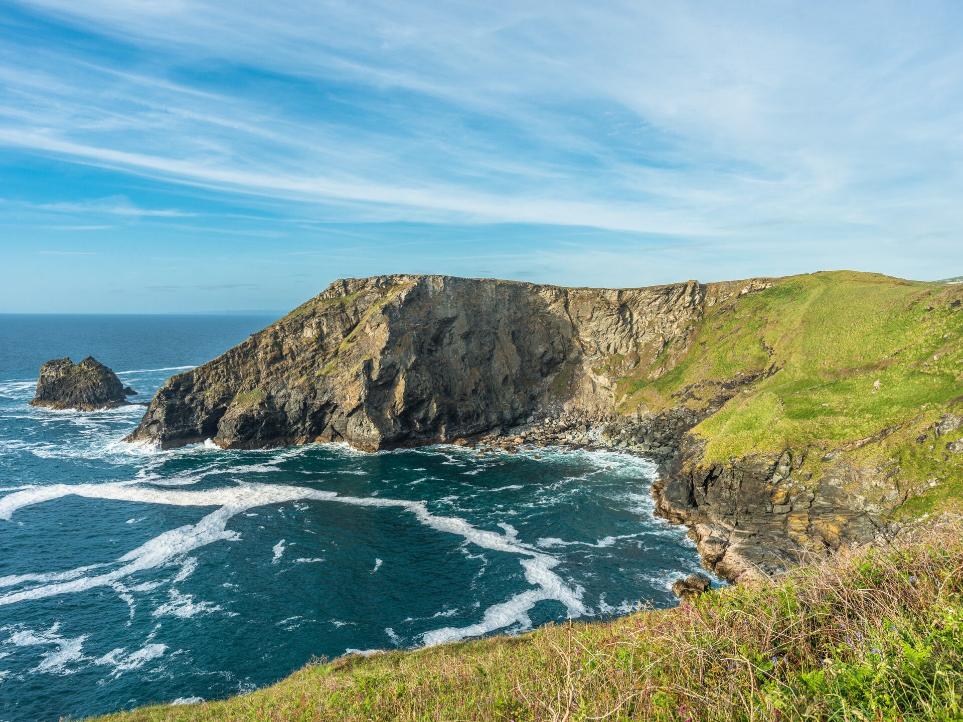 Romantisch vissershuisje met zeezicht bij Tintagel - foto 19