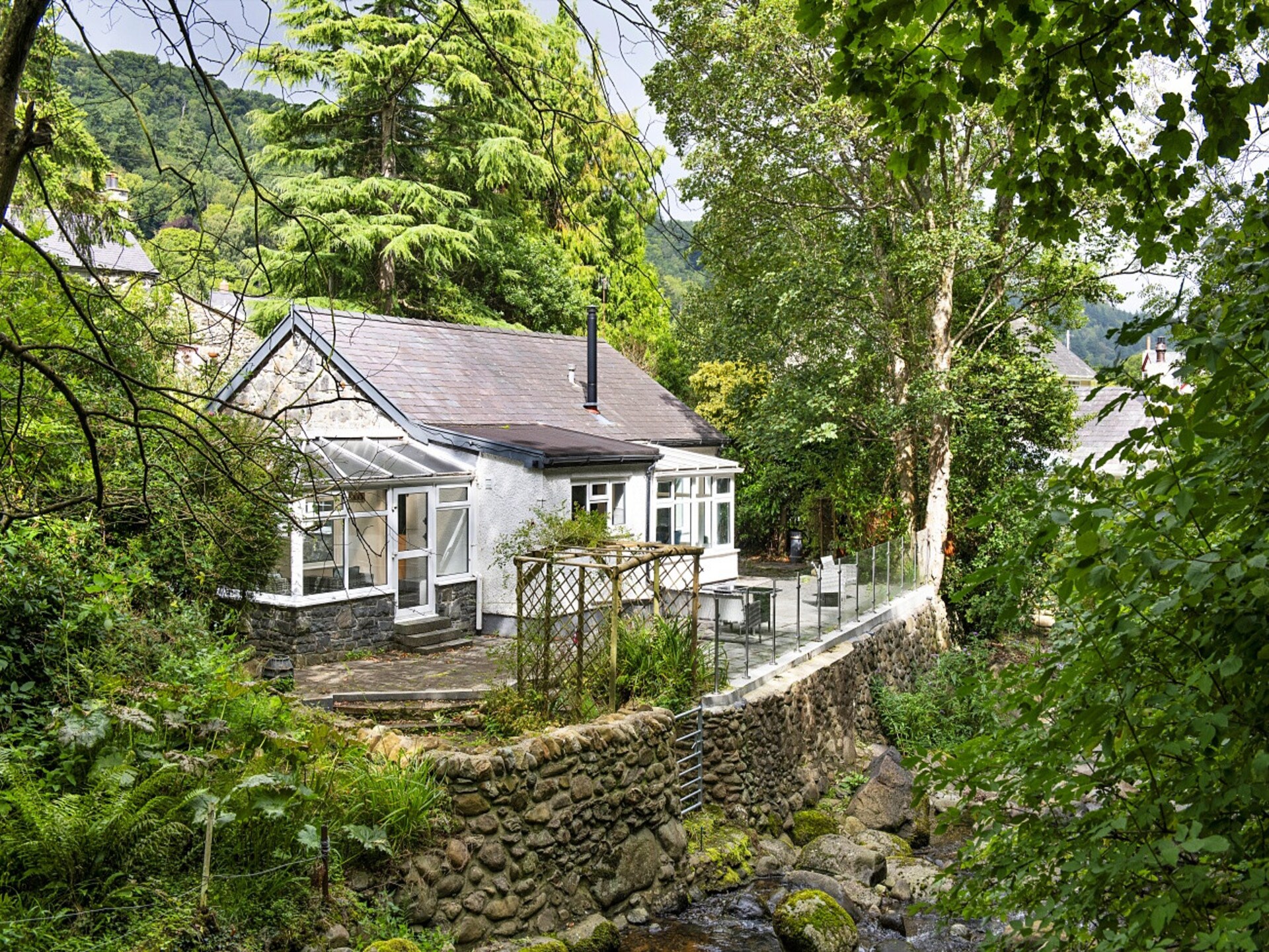 Rustiek landhuis aan de rivier in Rowen, Snowdonia – 5 personen - foto 30