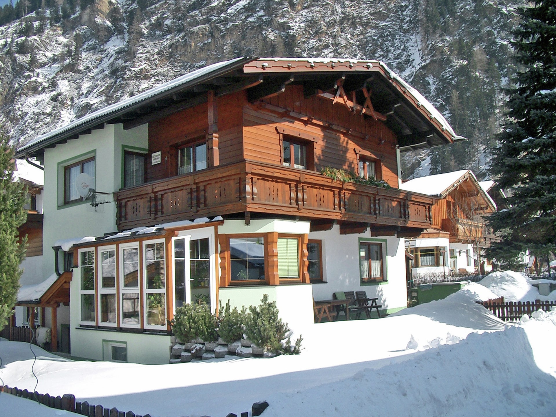 Centraal gelegen appartement Prantl in Längenfeld aan de piste - foto 23