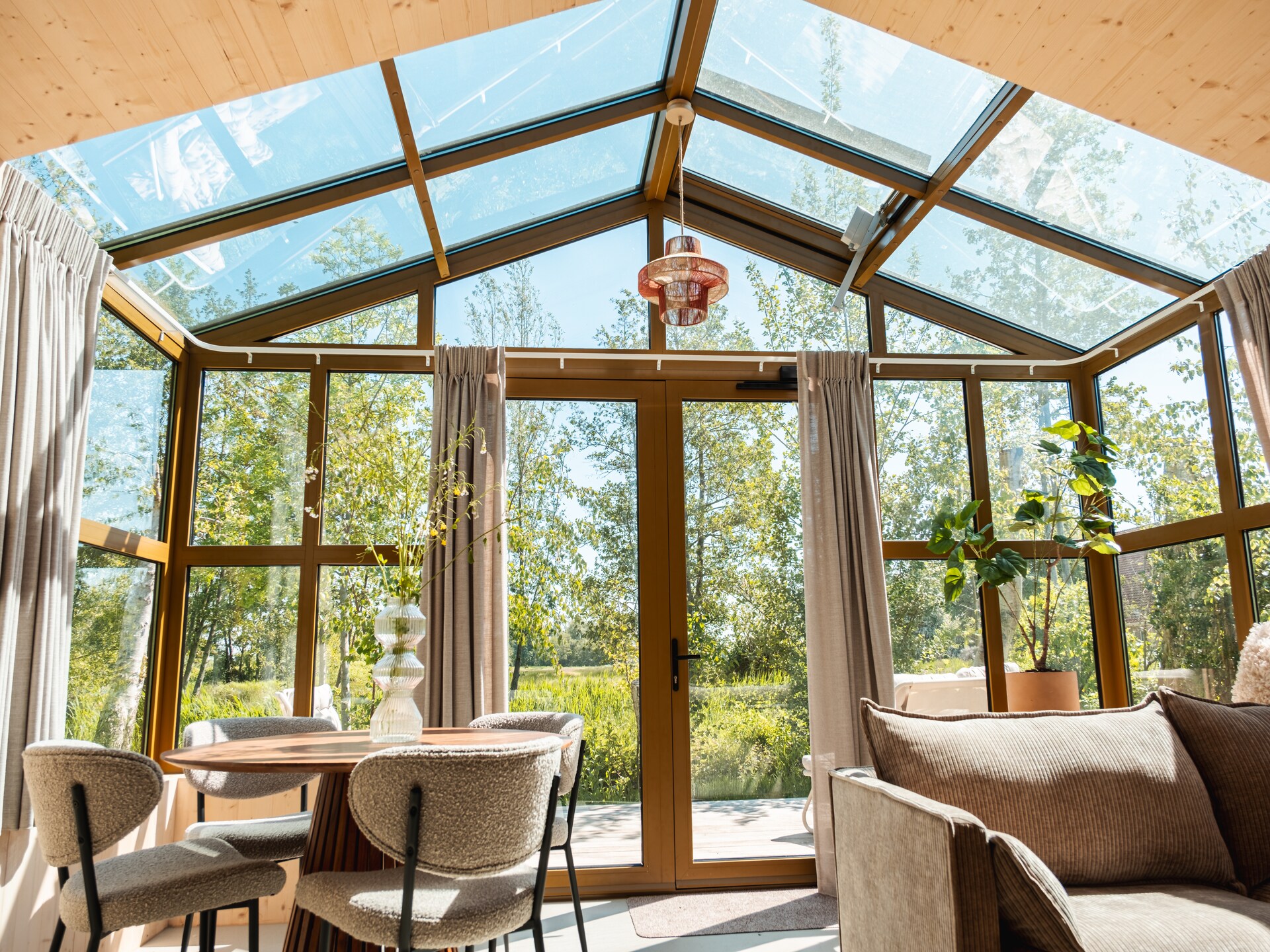 Vrijstaand vakantiehuis met serre in rustige natuur, huisdieren welkom - foto 28