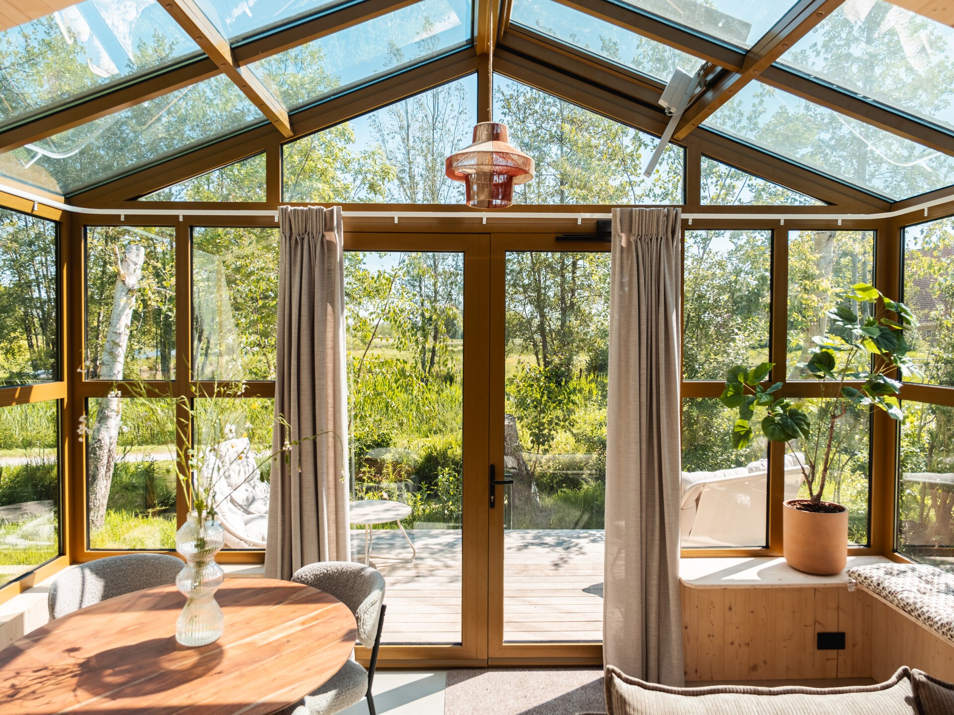 Vrijstaand vakantiehuis met serre in rustige natuur, huisdieren welkom - foto 29