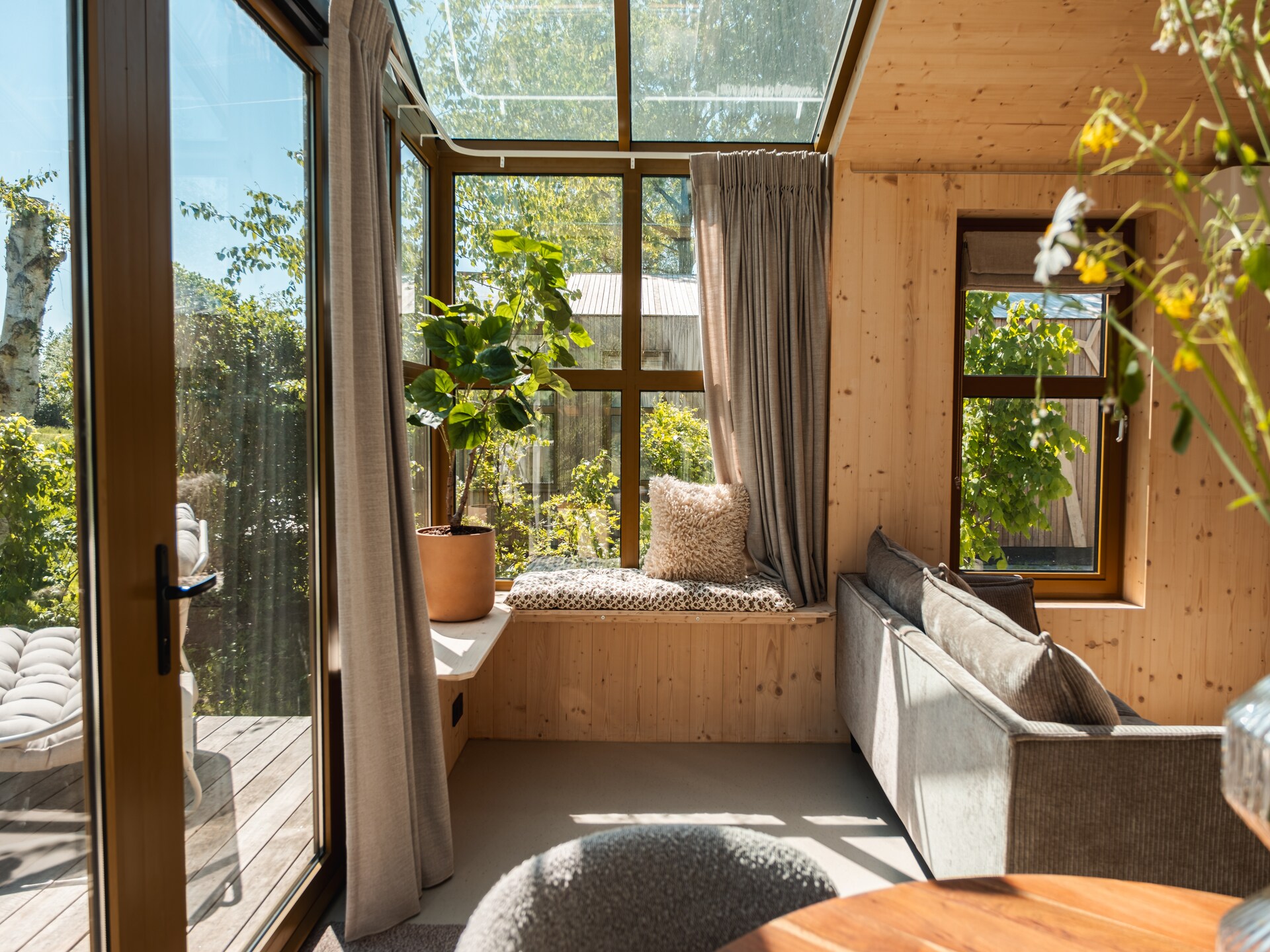 Vrijstaand vakantiehuis met serre in rustige natuur, huisdieren welkom - foto 13