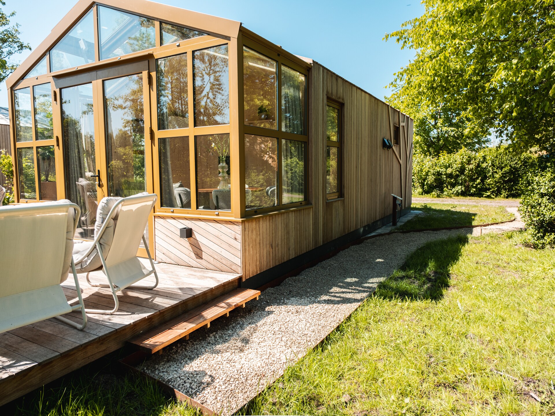 Vrijstaand vakantiehuis met serre in rustige natuur, huisdieren welkom - foto 7
