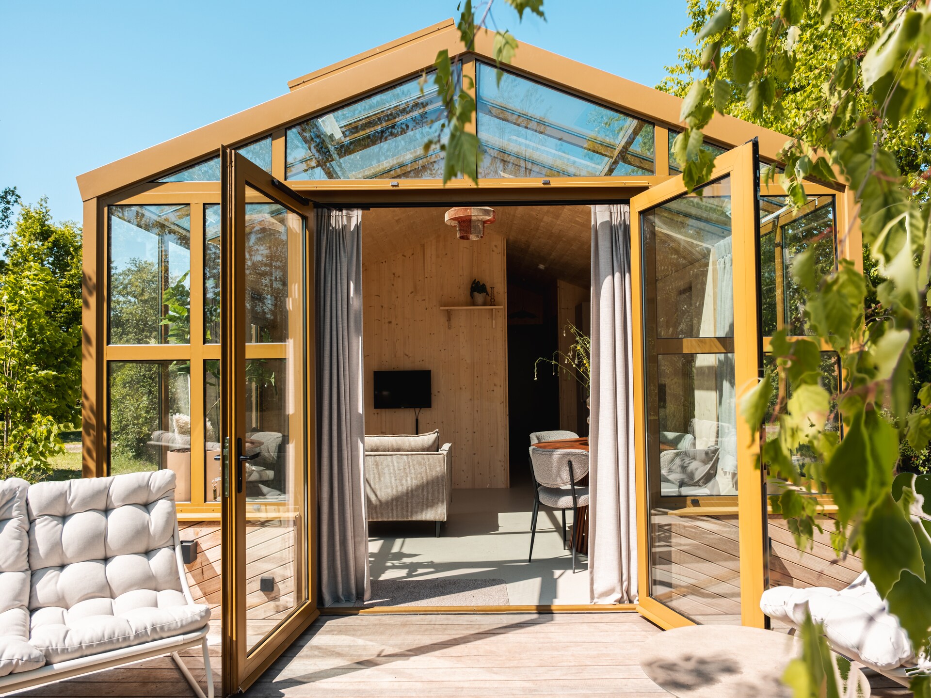 Vrijstaand vakantiehuis met serre in rustige natuur, huisdieren welkom - foto 9