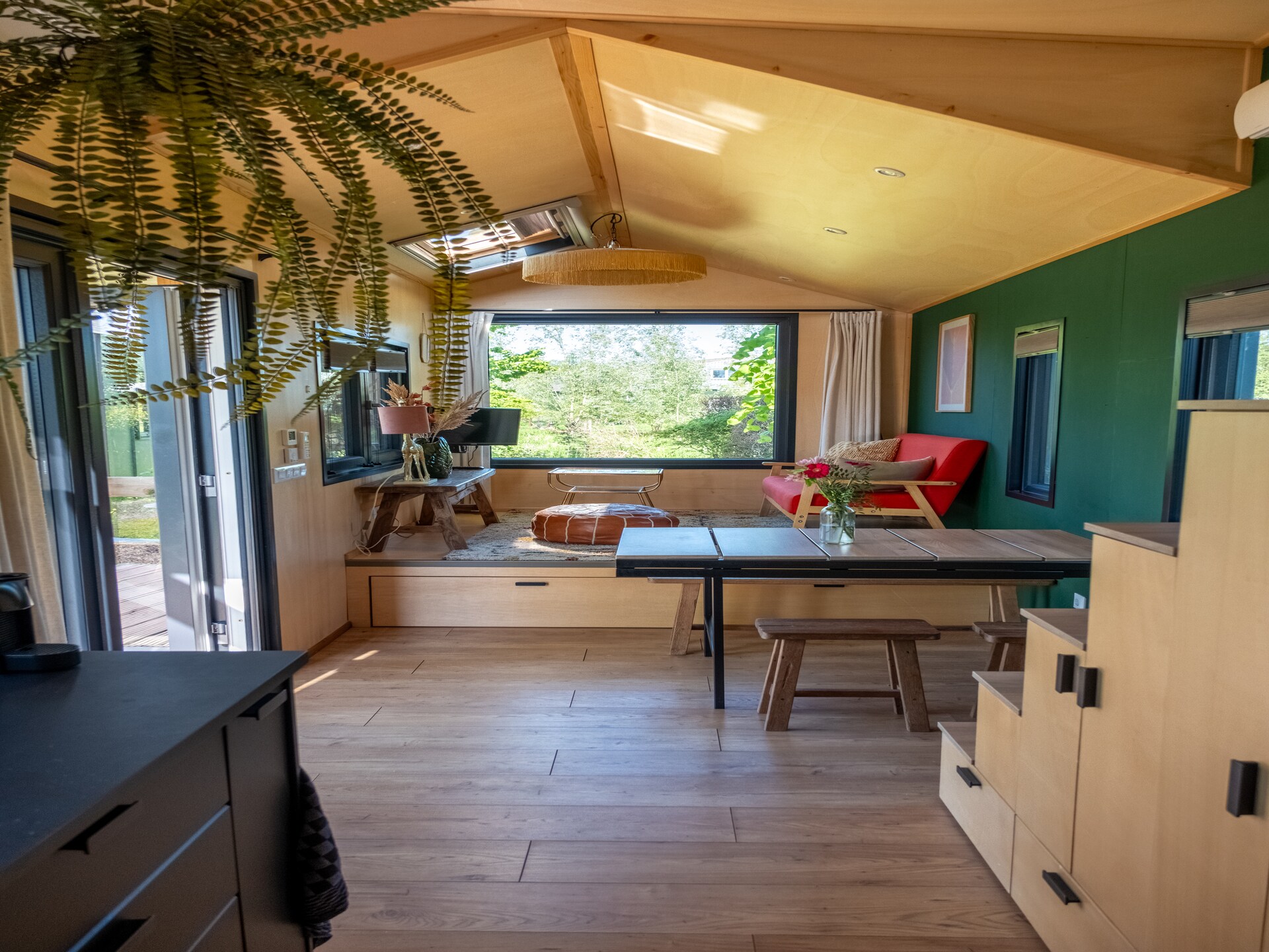4 Tiny Greenhouses met groepsruimte in Friese natuur, 16 personen - foto 8