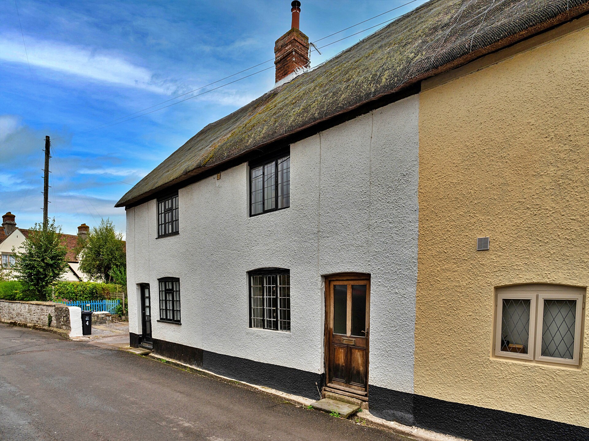 Clematis Cottage: sfeervol rieten dak huisje in Stogursey, vlakbij Quantock Hills - foto 1