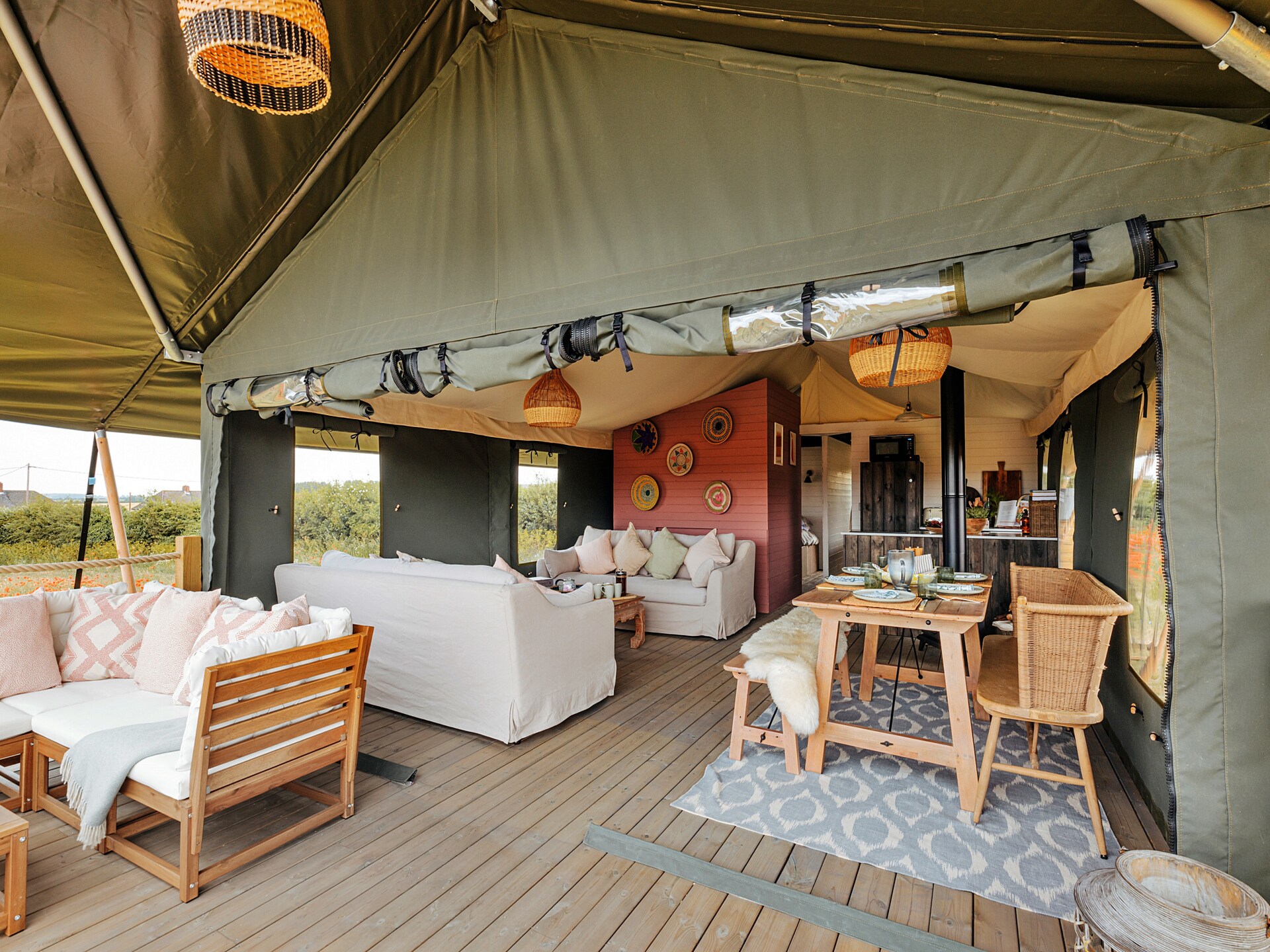 Safaritent voor 6 personen in Stiffkey Valley bij Walsingham - foto 5