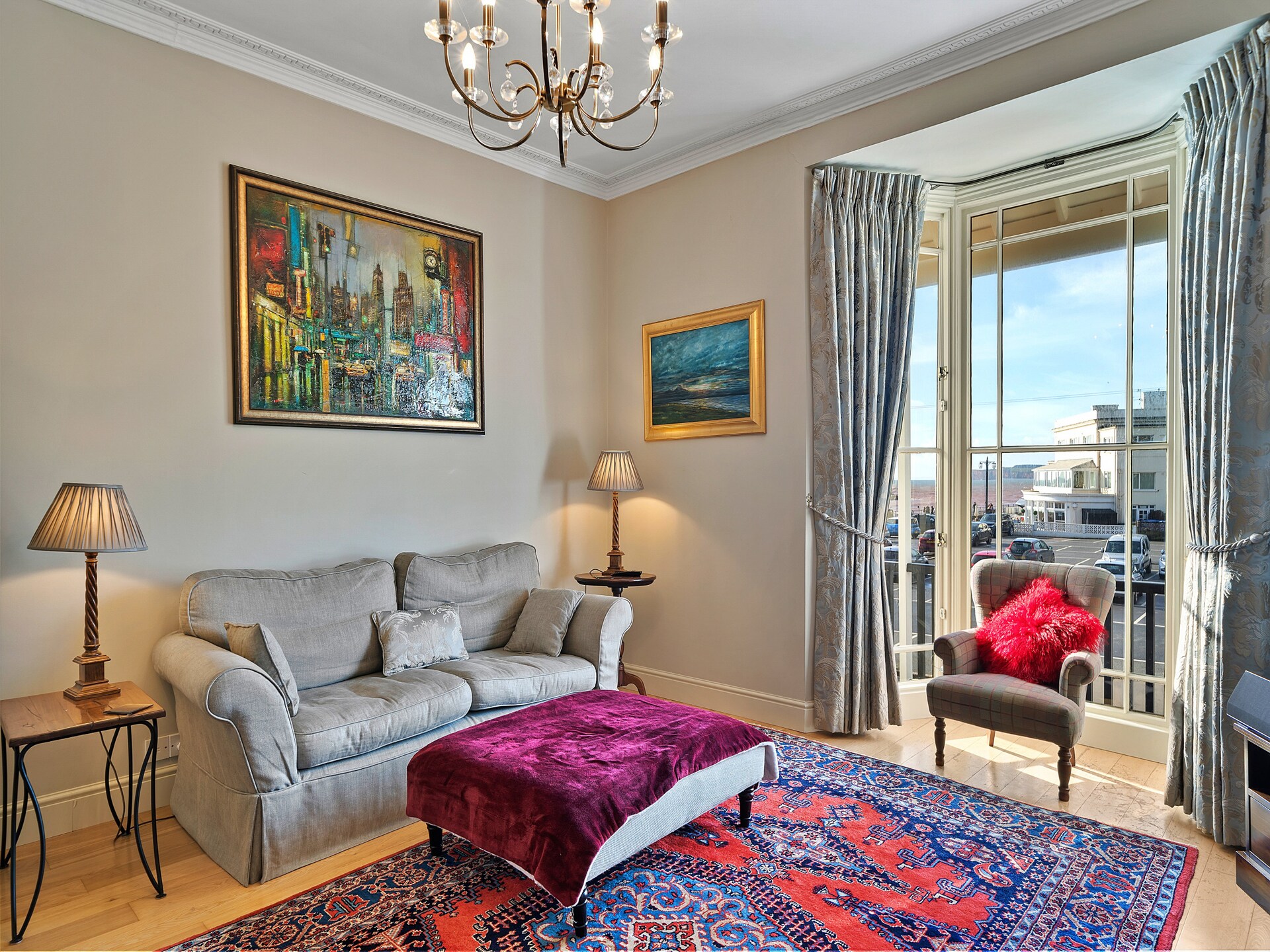 Regency villa in Sidmouth met zeezicht, 4 slaapkamers en privépatio - foto 9