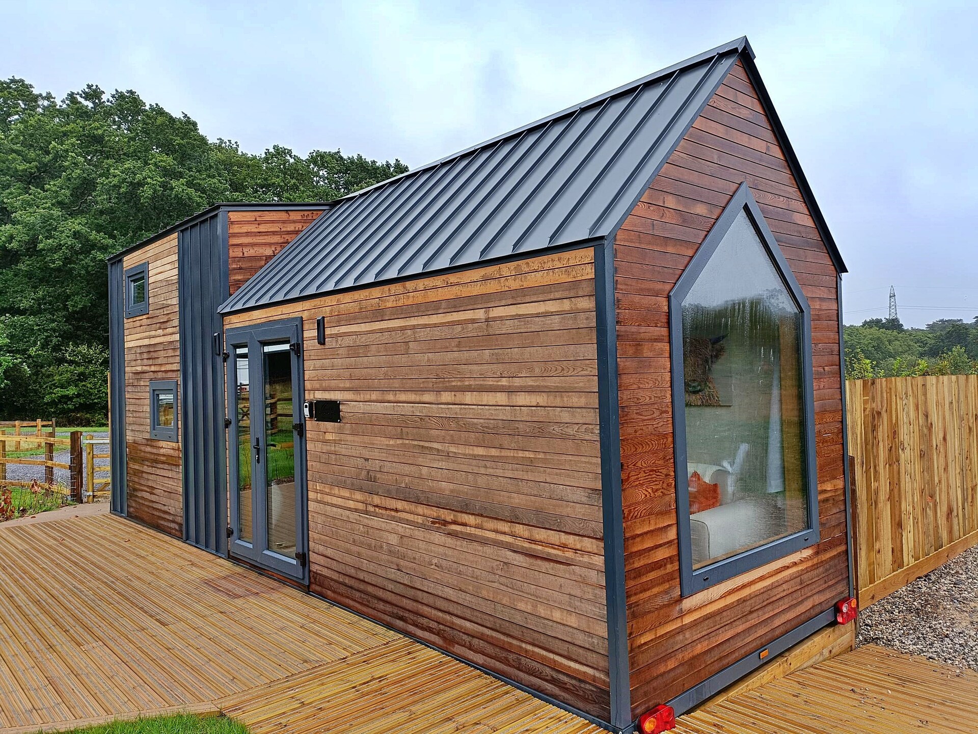 Tiny House in Bovey Tracey: knus verblijf voor 2 met hond, dichtbij Dartmoor - foto 41