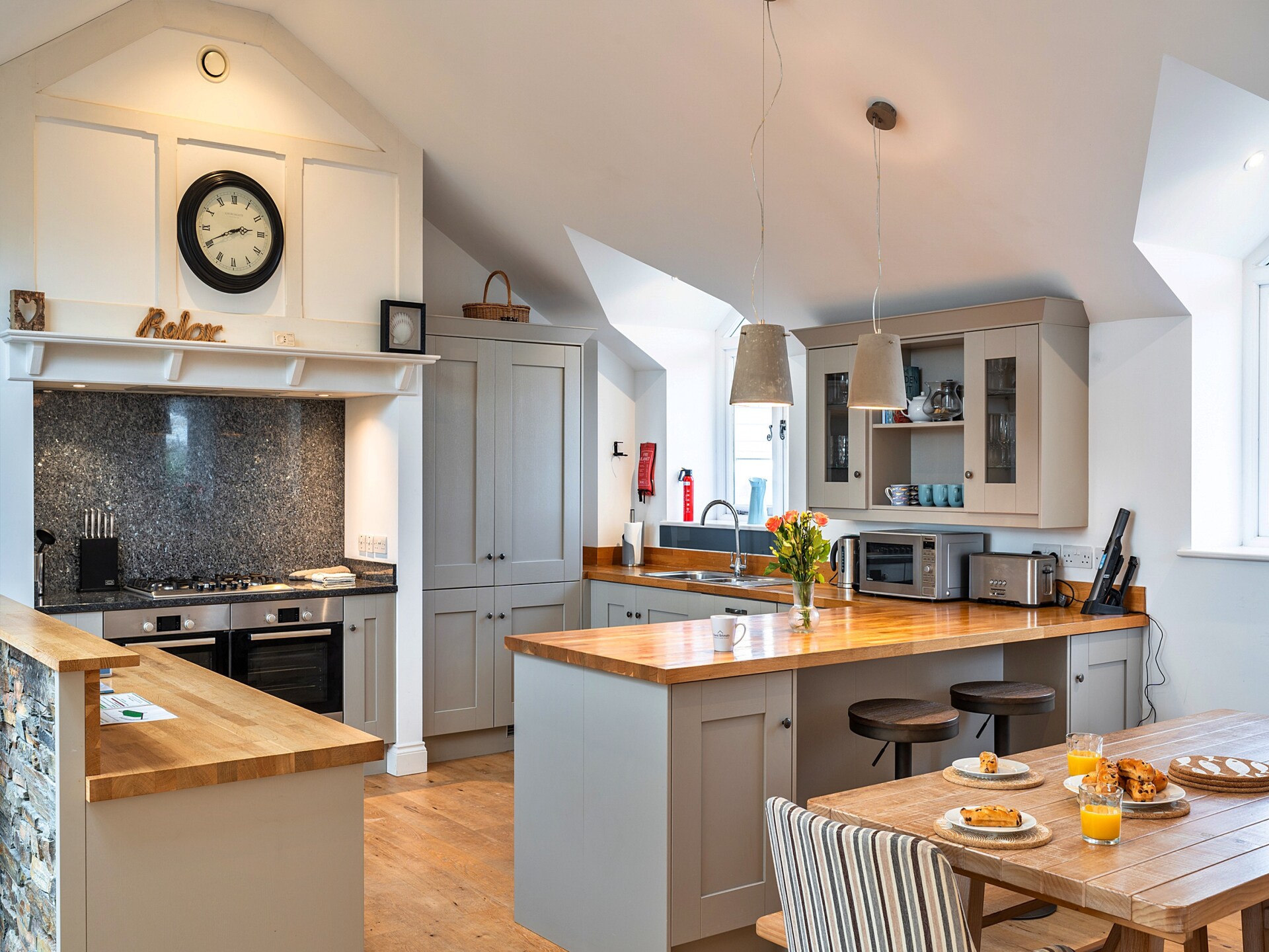 Ruim vakantiehuis met zeezicht en speelzolder bij St Mawes, Cornwall - foto 1