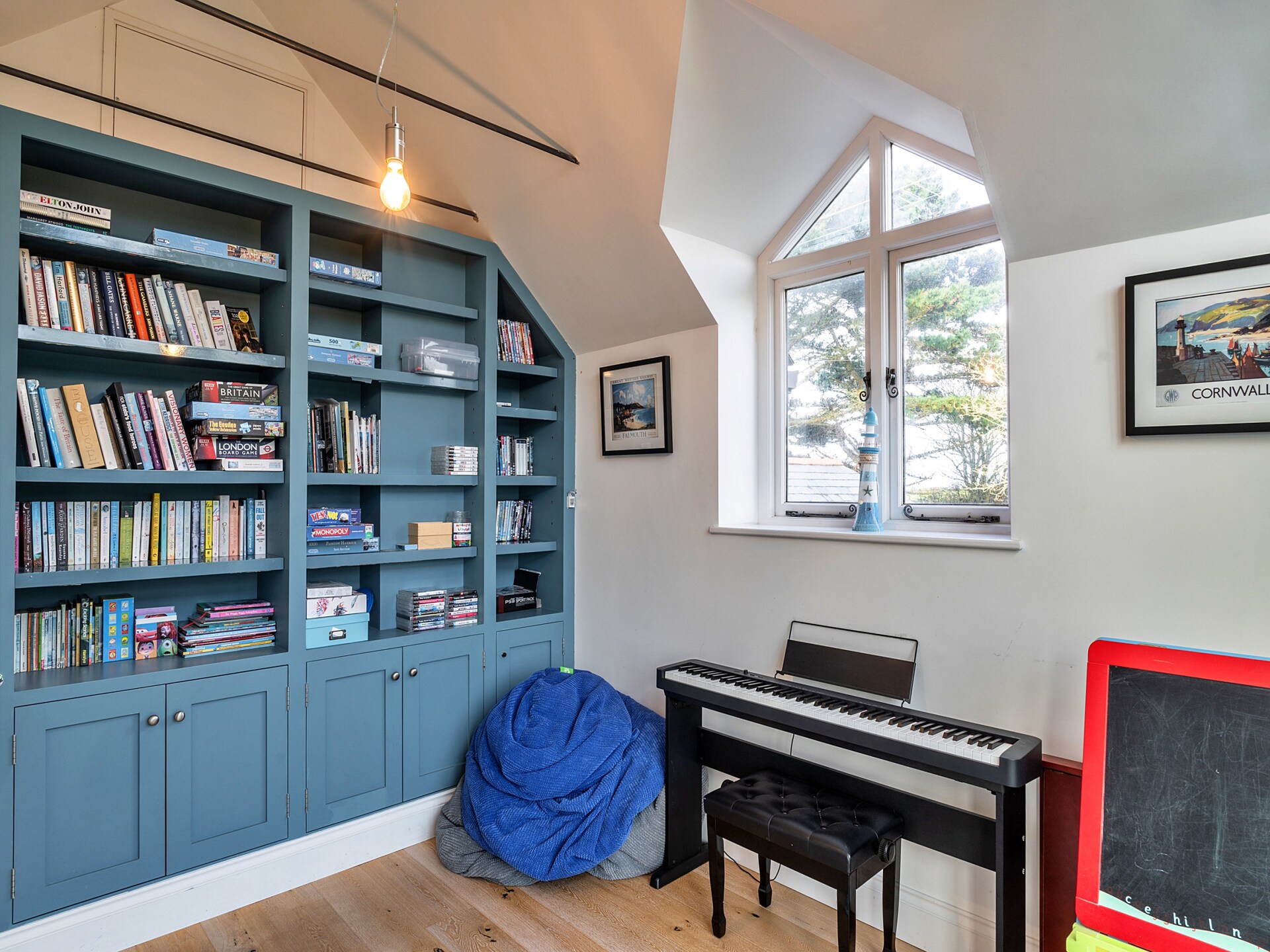 Ruim vakantiehuis met zeezicht en speelzolder bij St Mawes, Cornwall - foto 10