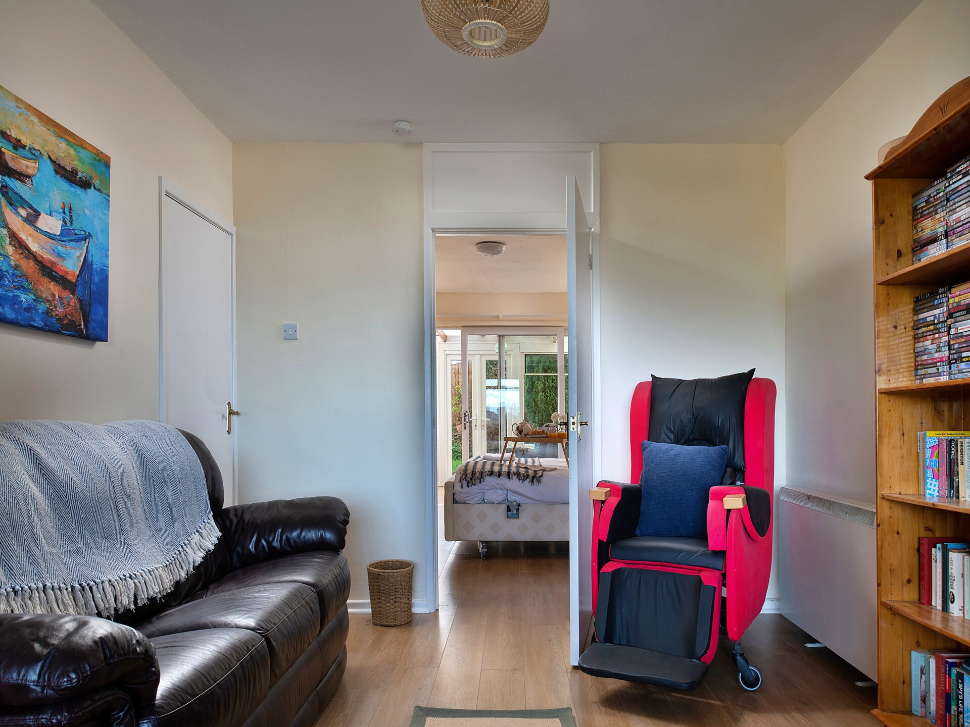 Rolstoelvriendelijke bungalow bij zee in Dyffryn Ardudwy, Noord-Wales - foto 11