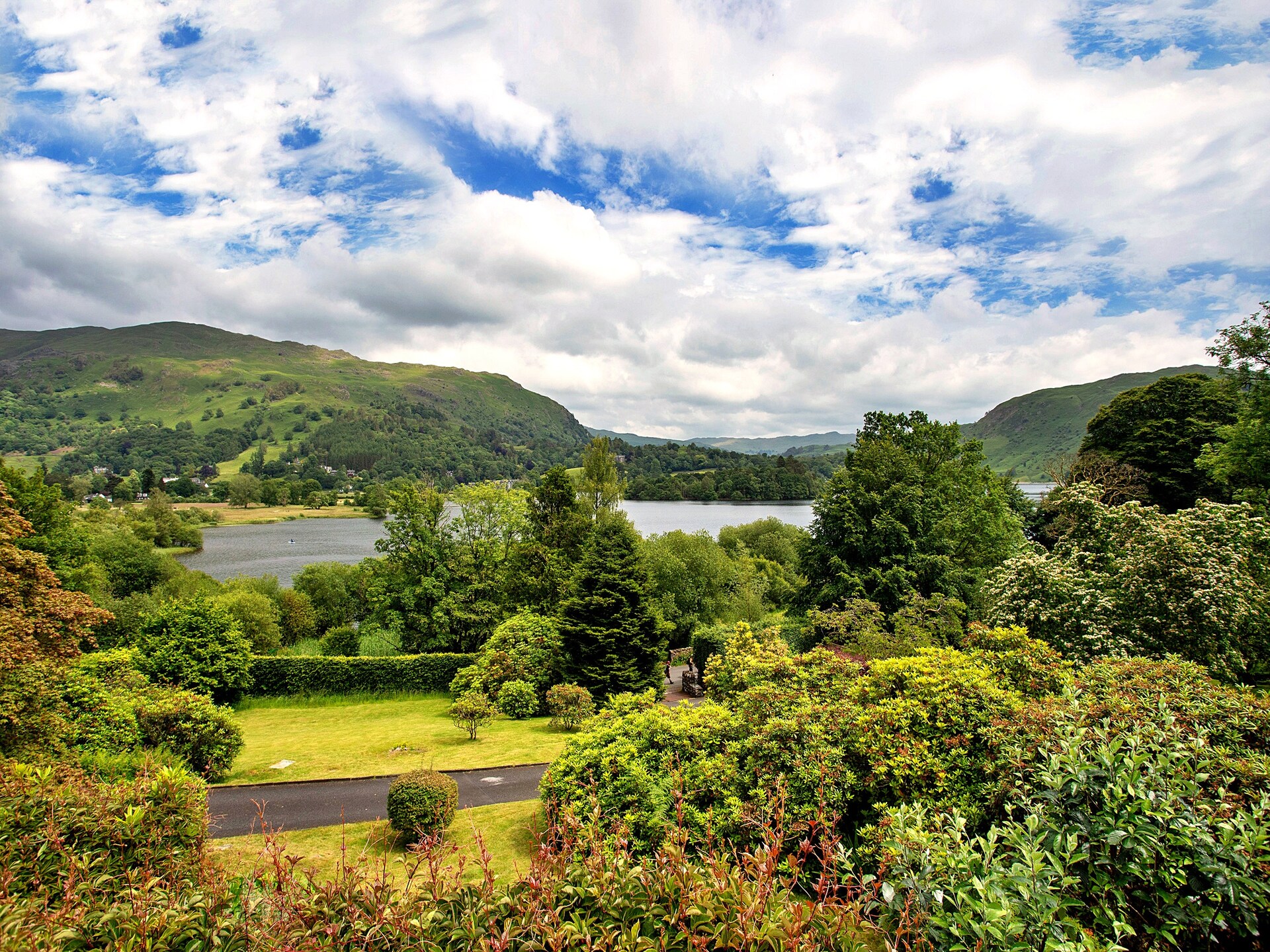 Unerigg: Ruim landhuis aan Grasmere Lake met privétoegang tot het water - foto 39