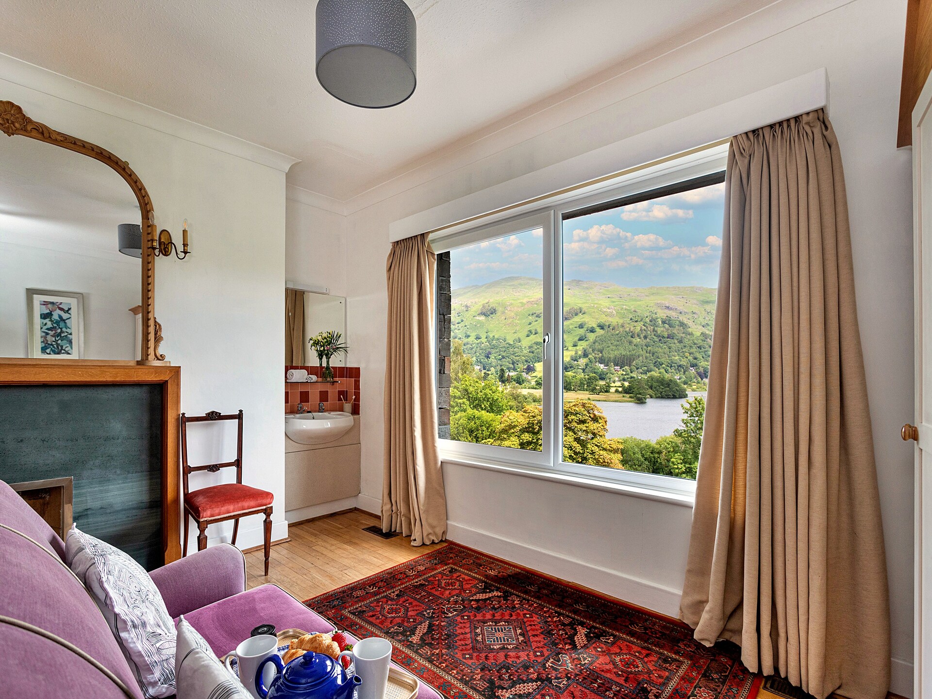 Unerigg: Ruim landhuis aan Grasmere Lake met privétoegang tot het water - foto 23
