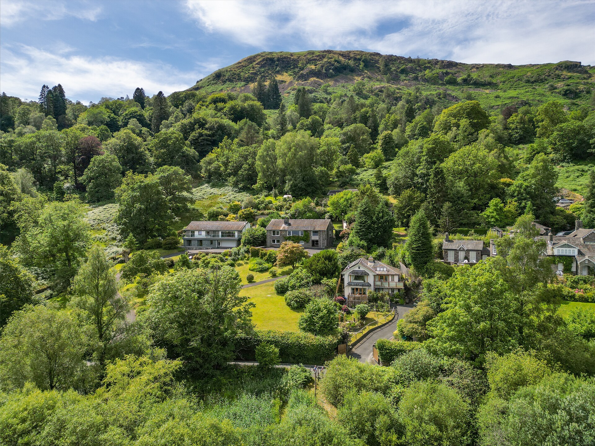 Unerigg: Ruim landhuis aan Grasmere Lake met privétoegang tot het water - foto 28