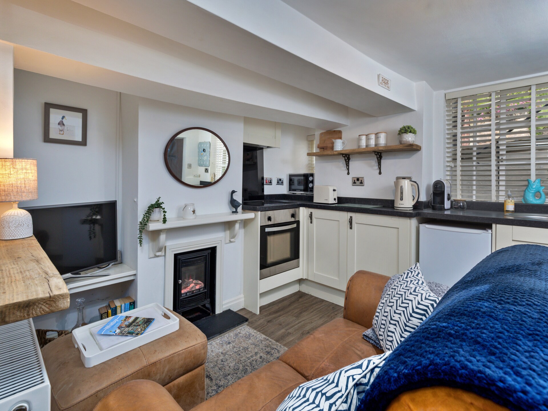Knus Whitby cottage met privétuin op 320 meter van het strand - foto 1