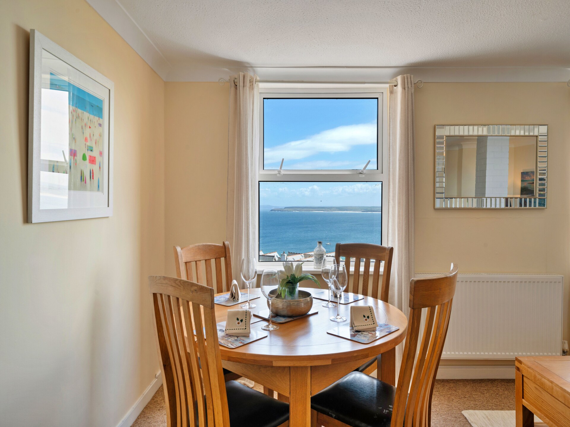 Op 600 m van het strand: Ruim appartement in centrum St Ives - foto 2