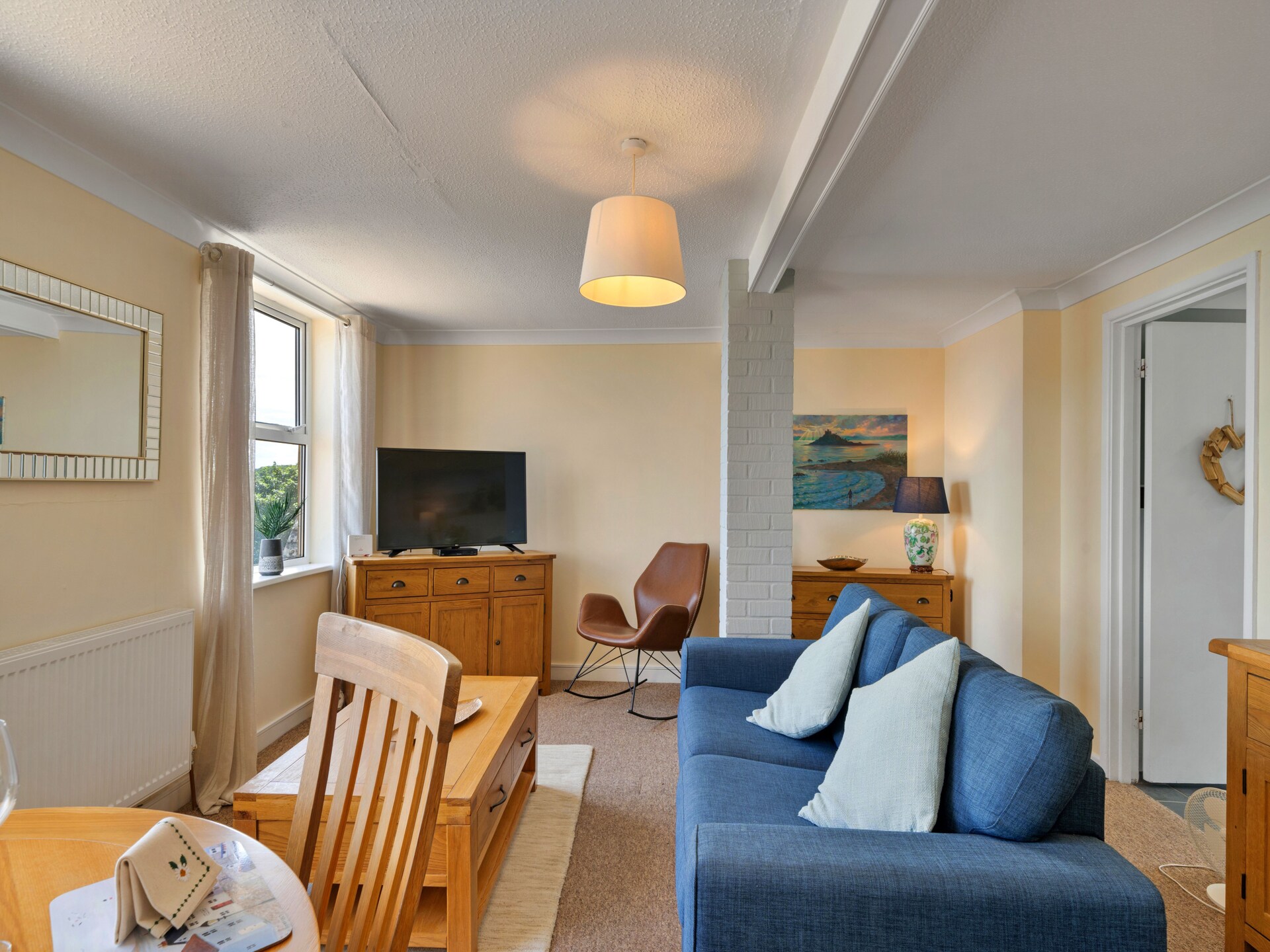 Op 600 m van het strand: Ruim appartement in centrum St Ives - foto 8