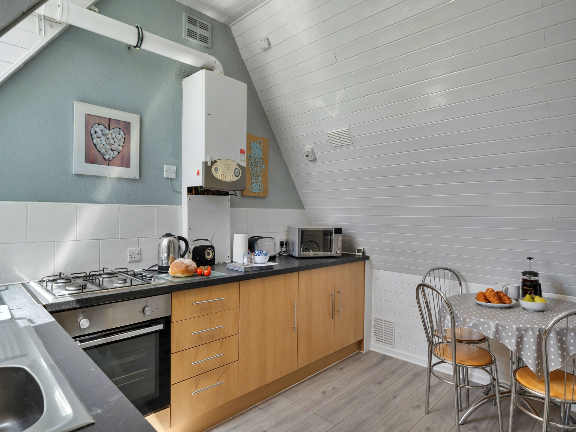 Op 600 m van het strand: Ruim appartement in centrum St Ives - foto 10