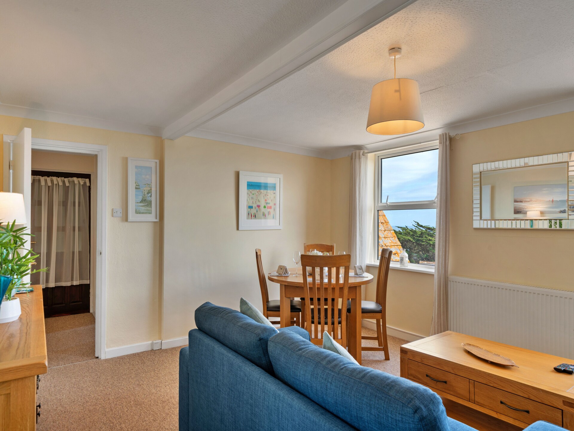 Op 600 m van het strand: Ruim appartement in centrum St Ives - foto 7