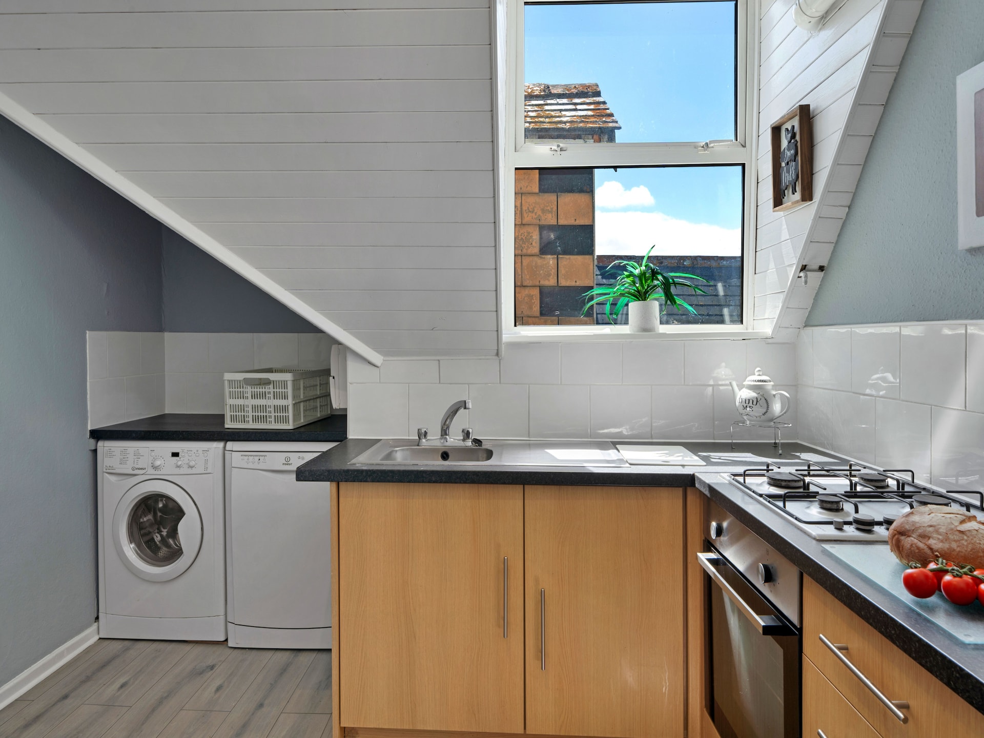 Op 600 m van het strand: Ruim appartement in centrum St Ives - foto 9