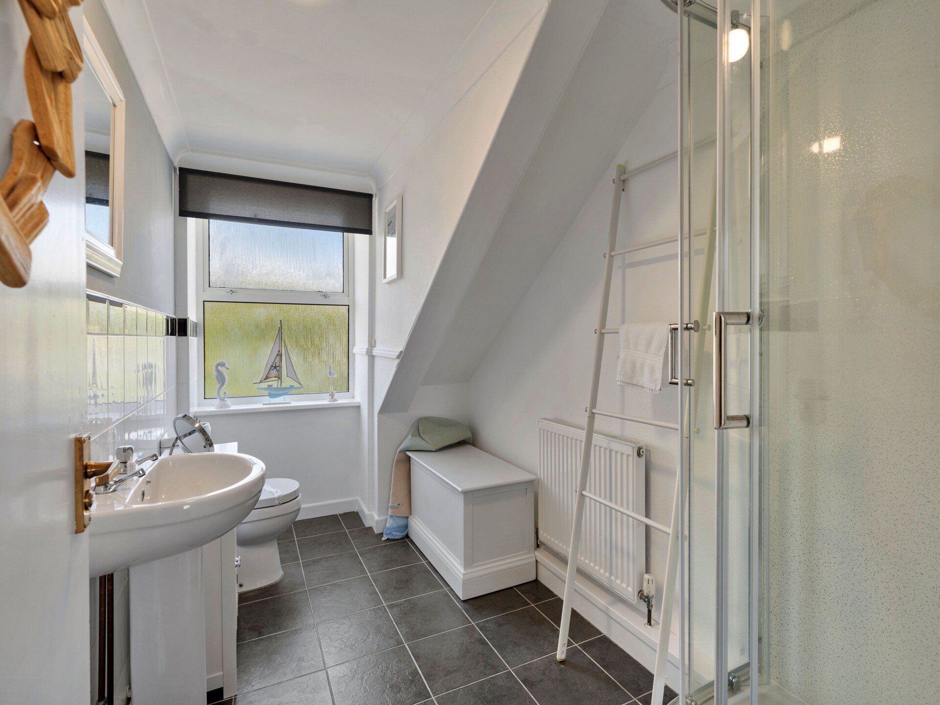 Op 600 m van het strand: Ruim appartement in centrum St Ives - foto 16