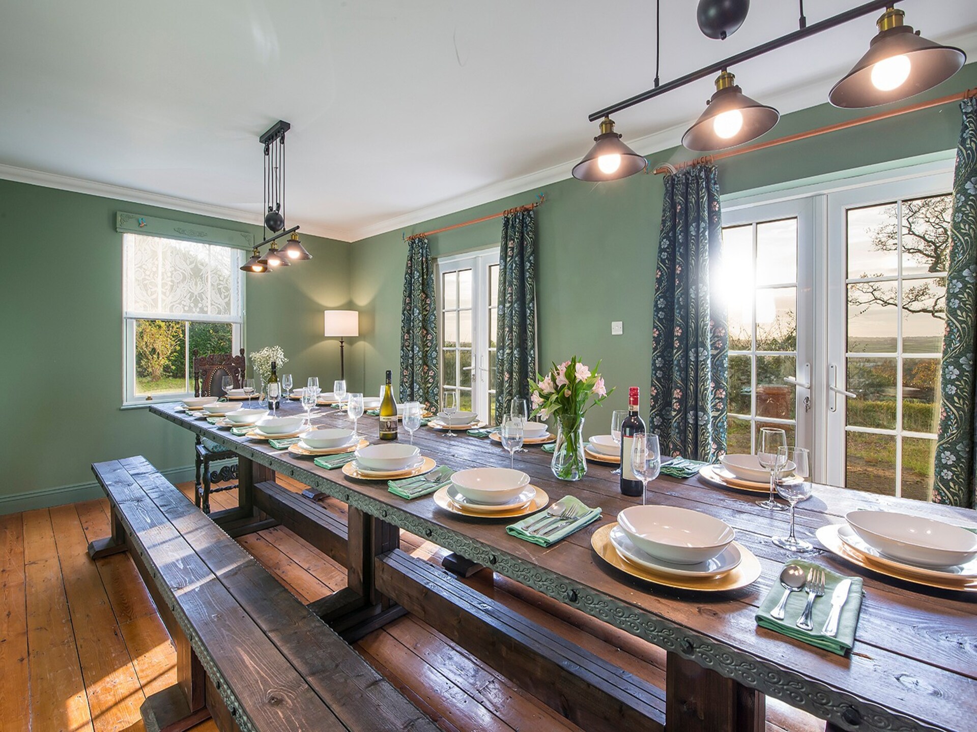 Luxe Georgisch landhuis met zwembad, sauna & privébioscoop voor 24 personen in Carmarthen - foto 2