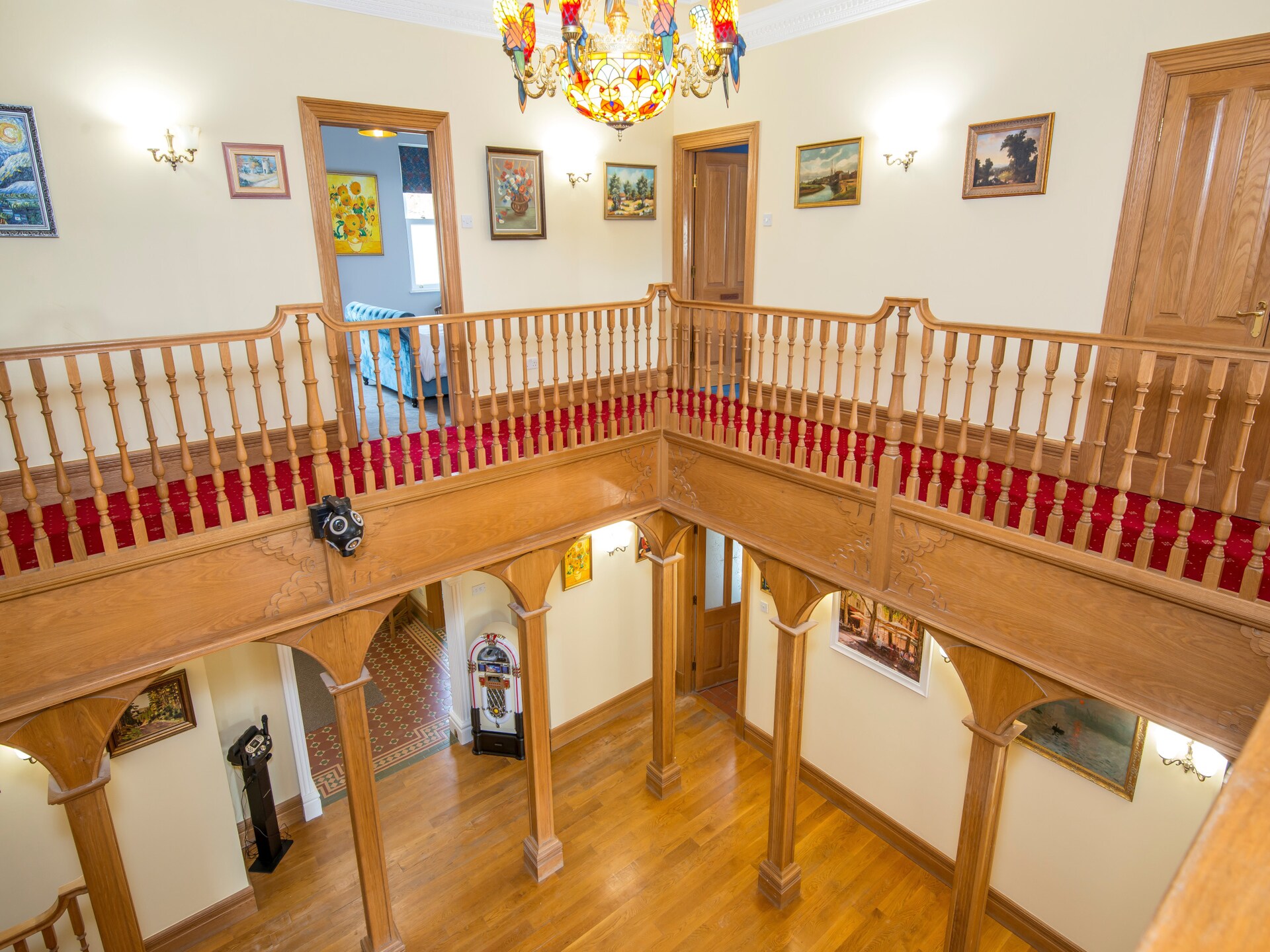 Luxe Georgisch landhuis met zwembad, sauna & privébioscoop voor 24 personen in Carmarthen - foto 22