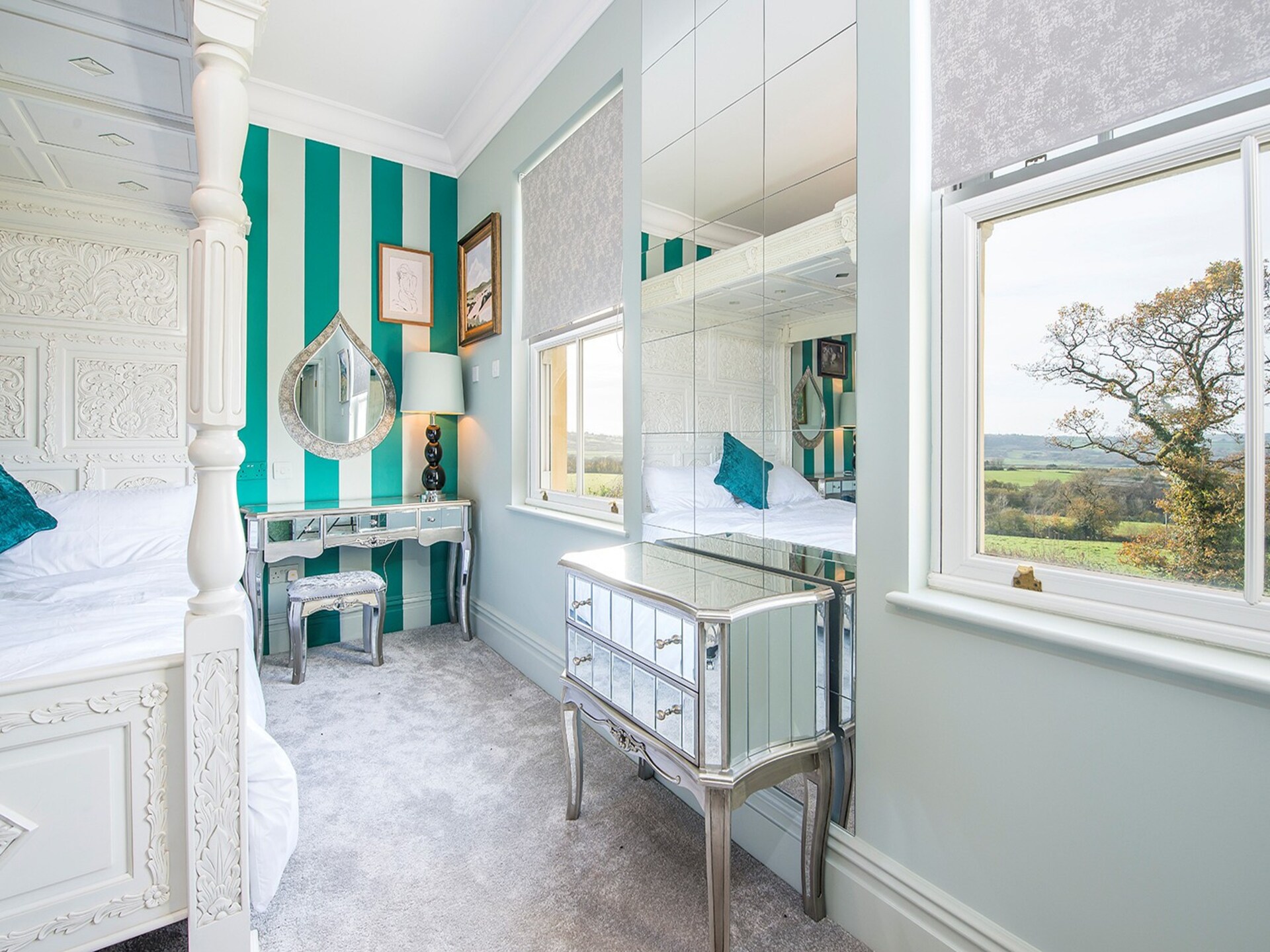 Luxe Georgisch landhuis met zwembad, sauna & privébioscoop voor 24 personen in Carmarthen - foto 33