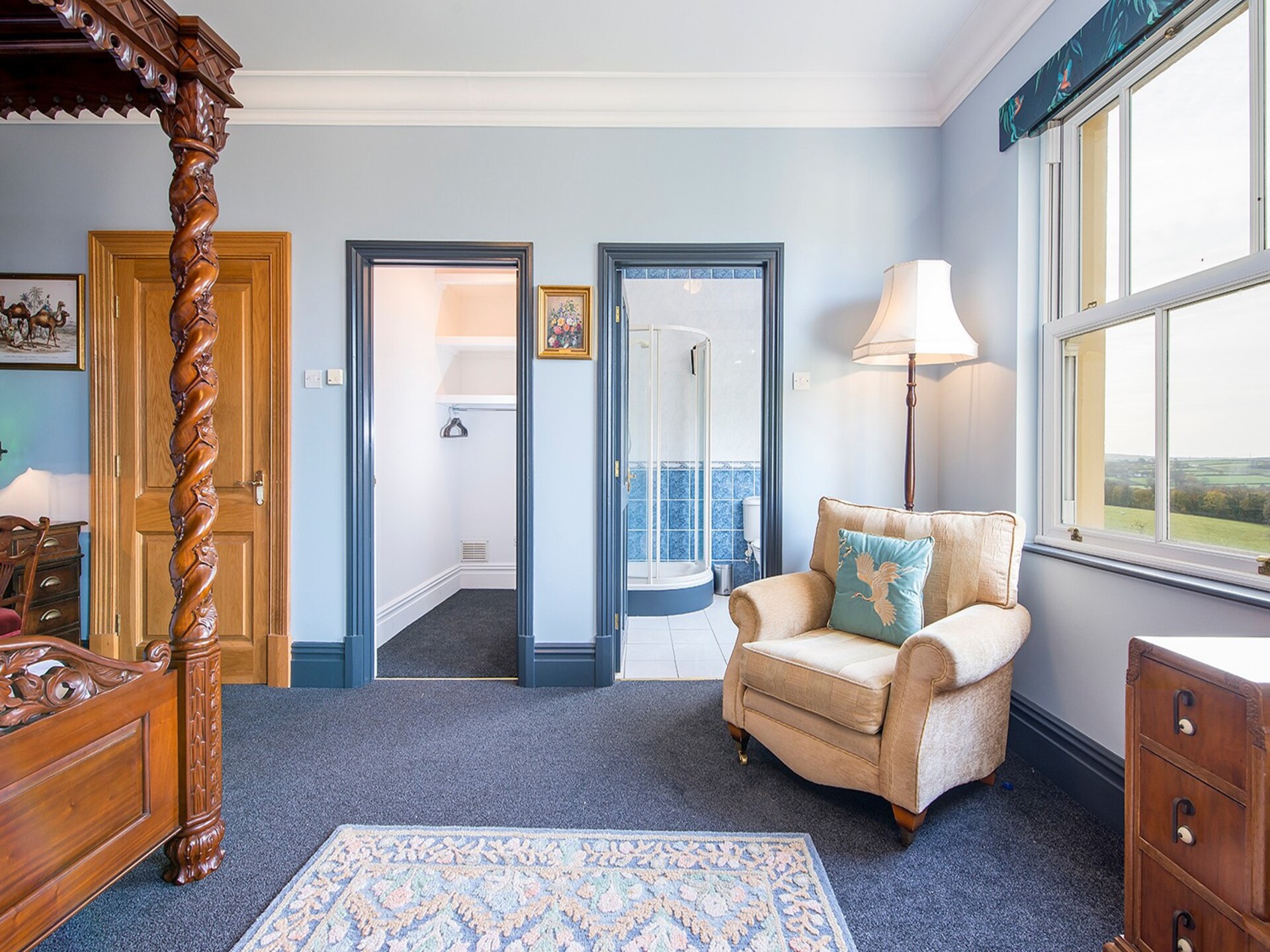 Luxe Georgisch landhuis met zwembad, sauna & privébioscoop voor 24 personen in Carmarthen - foto 34