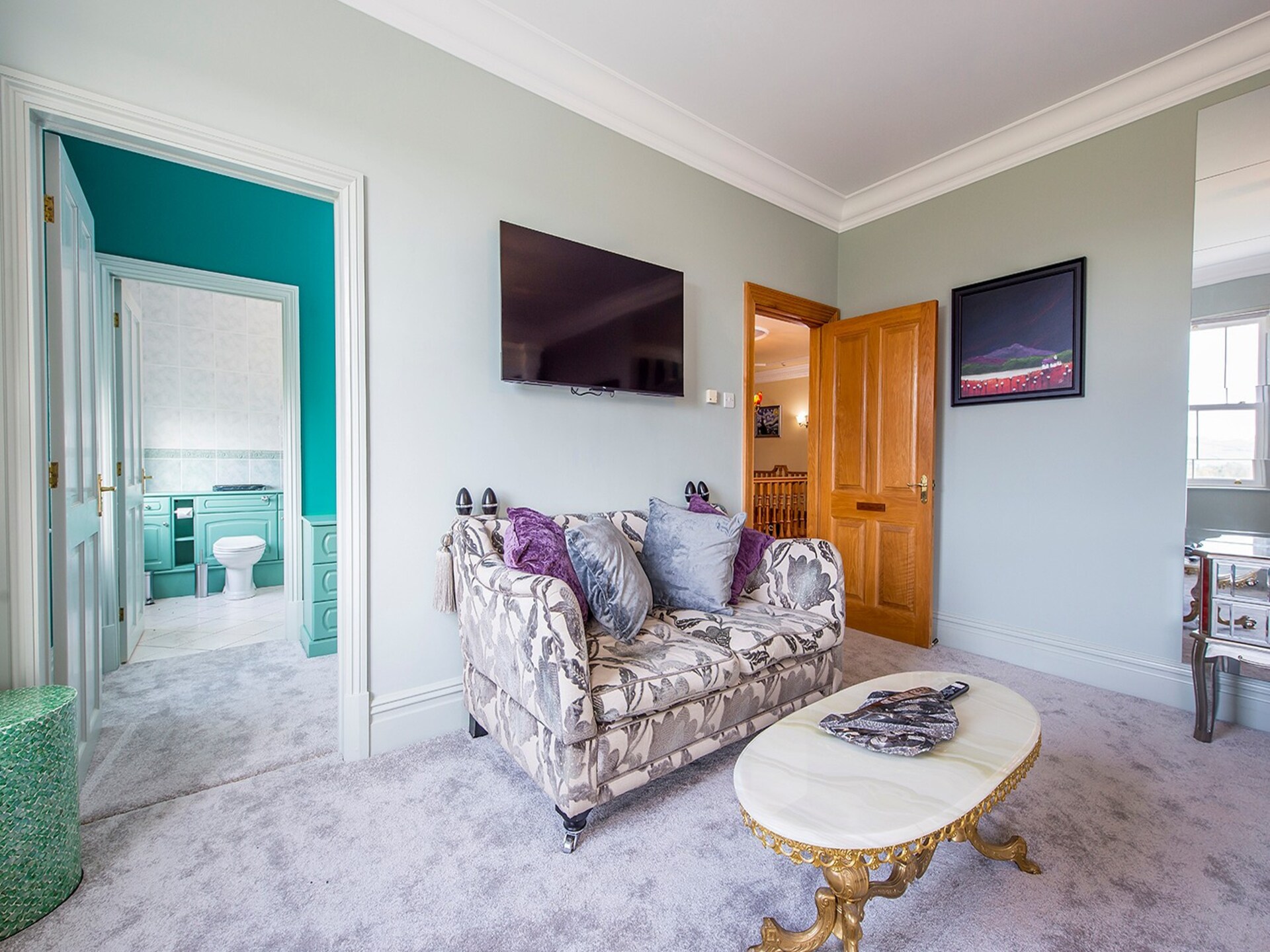 Luxe Georgisch landhuis met zwembad, sauna & privébioscoop voor 24 personen in Carmarthen - foto 38