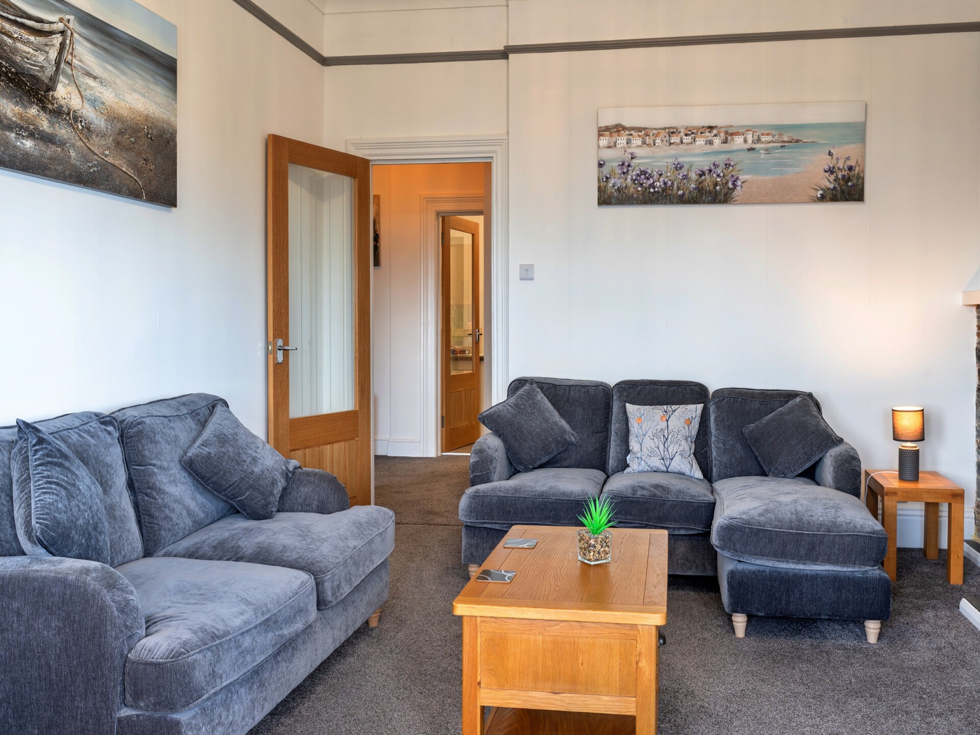 Knus appartement voor 2 in St Ives, vlakbij strand en haven - foto 1