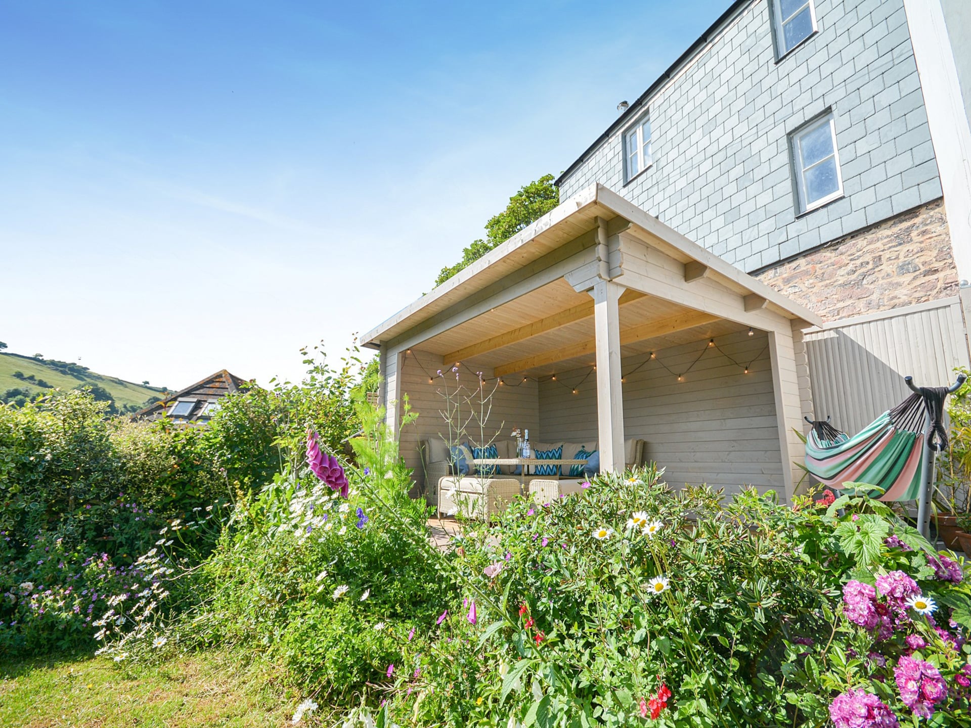 8-persoons landhuis Hillside in het centrum van Kingsand - foto 1