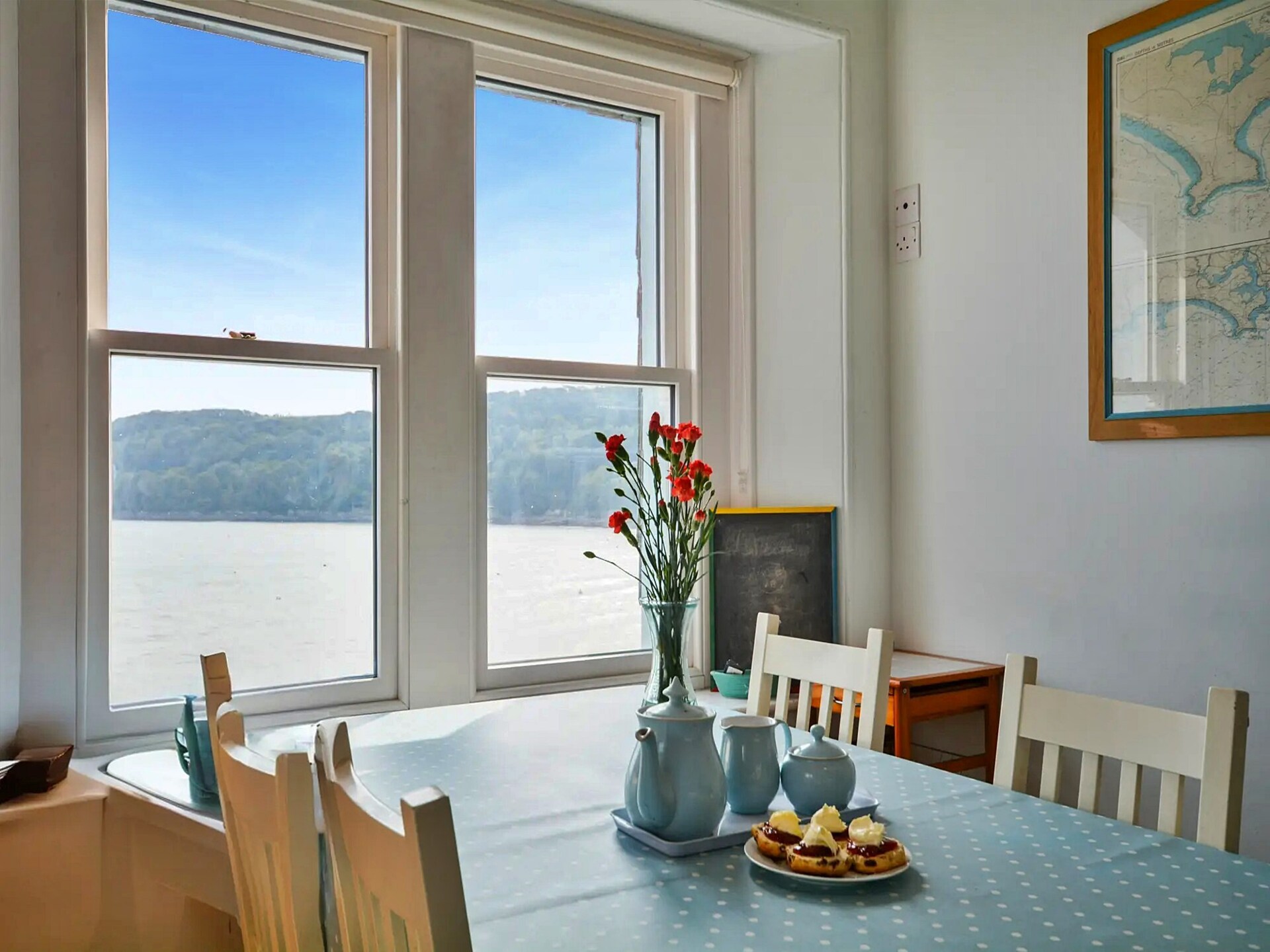 Op 500 m van het strand: Ruim landhuis Rock House in Kingsand - foto 7
