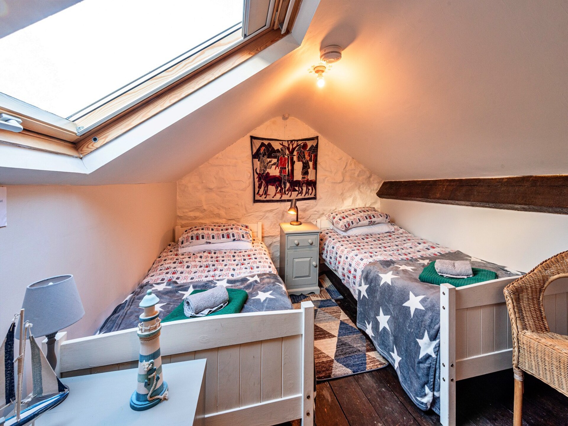 Charmant landhuis Penmaen House nabij strand Trefor, 6 personen - foto 16
