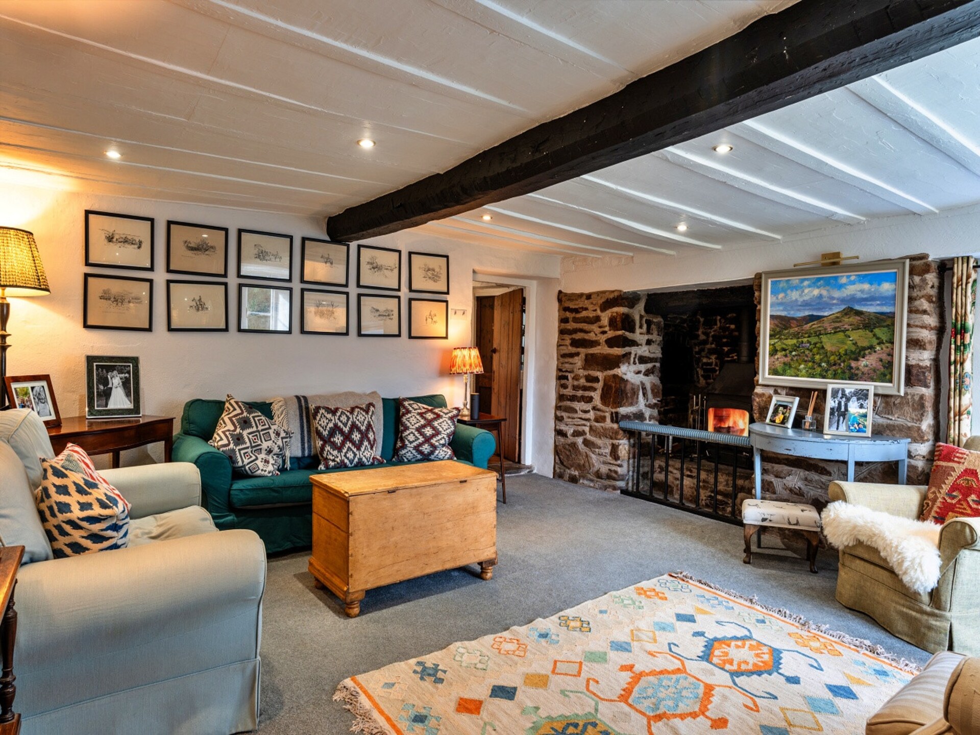Landhuis Whitley: 5-slaapkamer toevluchtsoord met uitzicht op Exmoor - foto 1