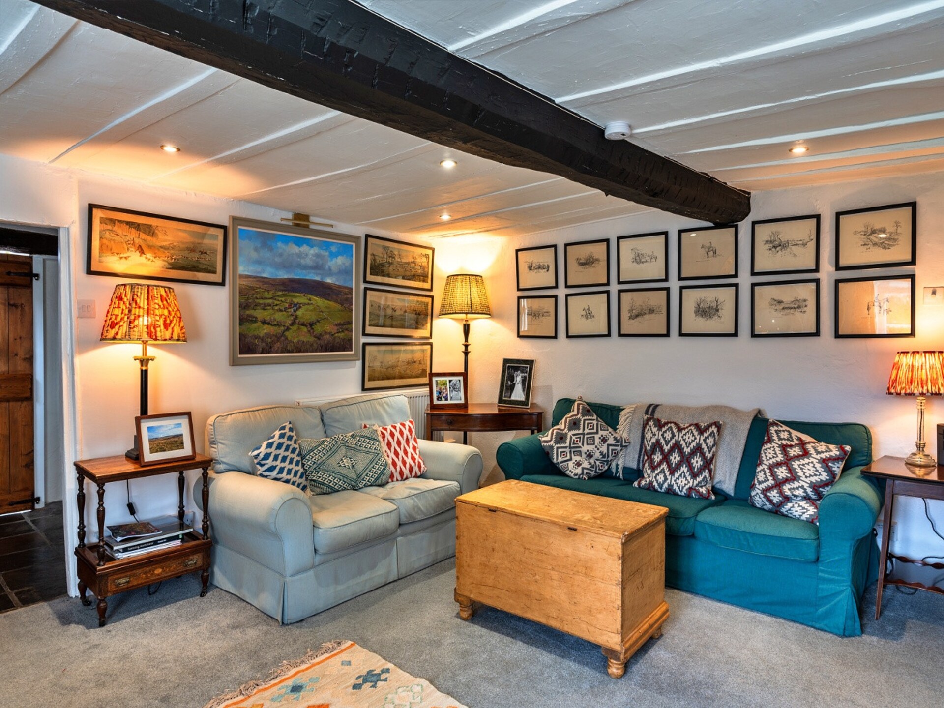 Landhuis Whitley: 5-slaapkamer toevluchtsoord met uitzicht op Exmoor - foto 7
