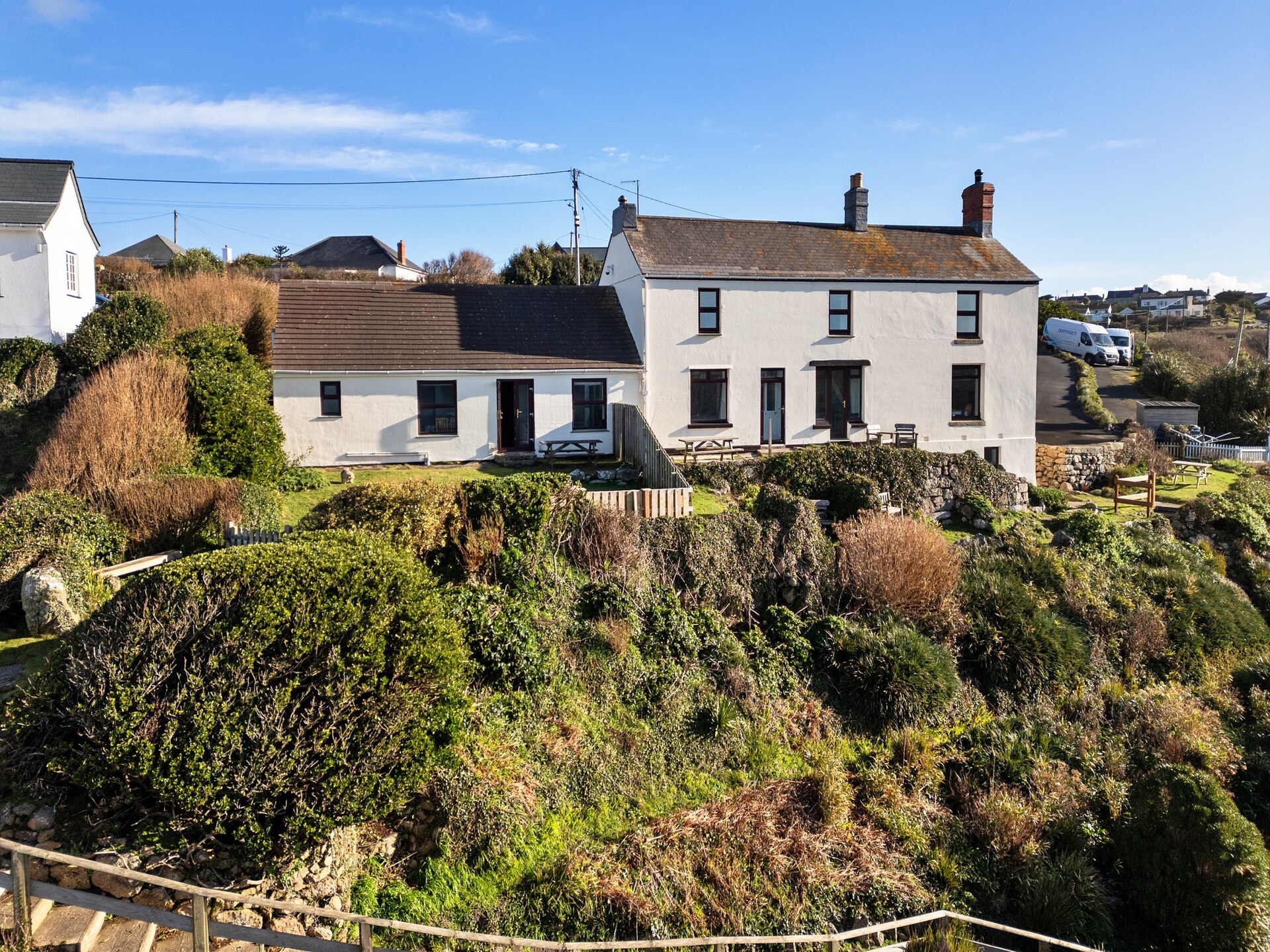 Romantisch klifhuisje bij Sennen Cove met uitzicht op zee - foto 18