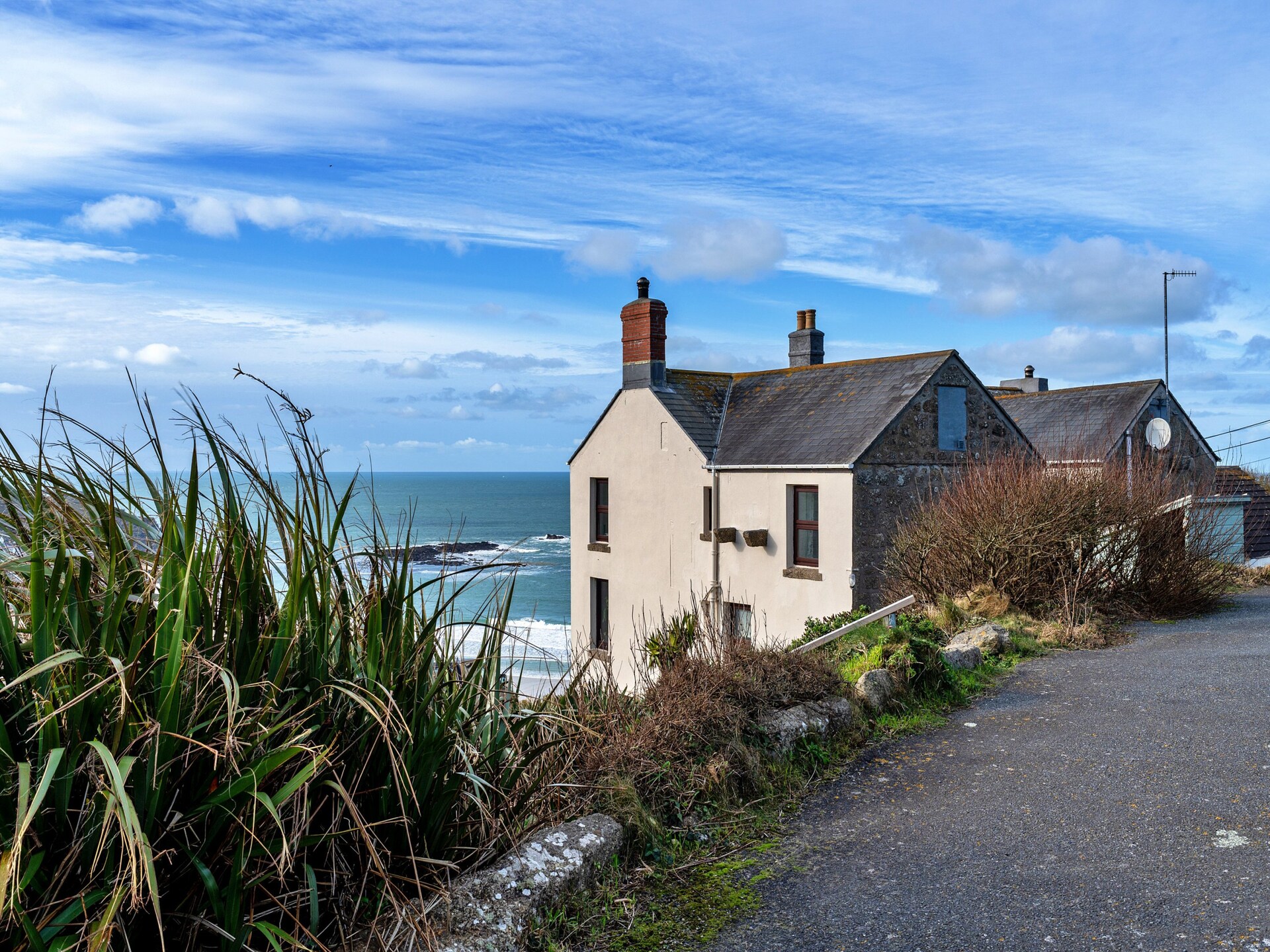 Romantisch klifhuisje bij Sennen Cove met uitzicht op zee - foto 23