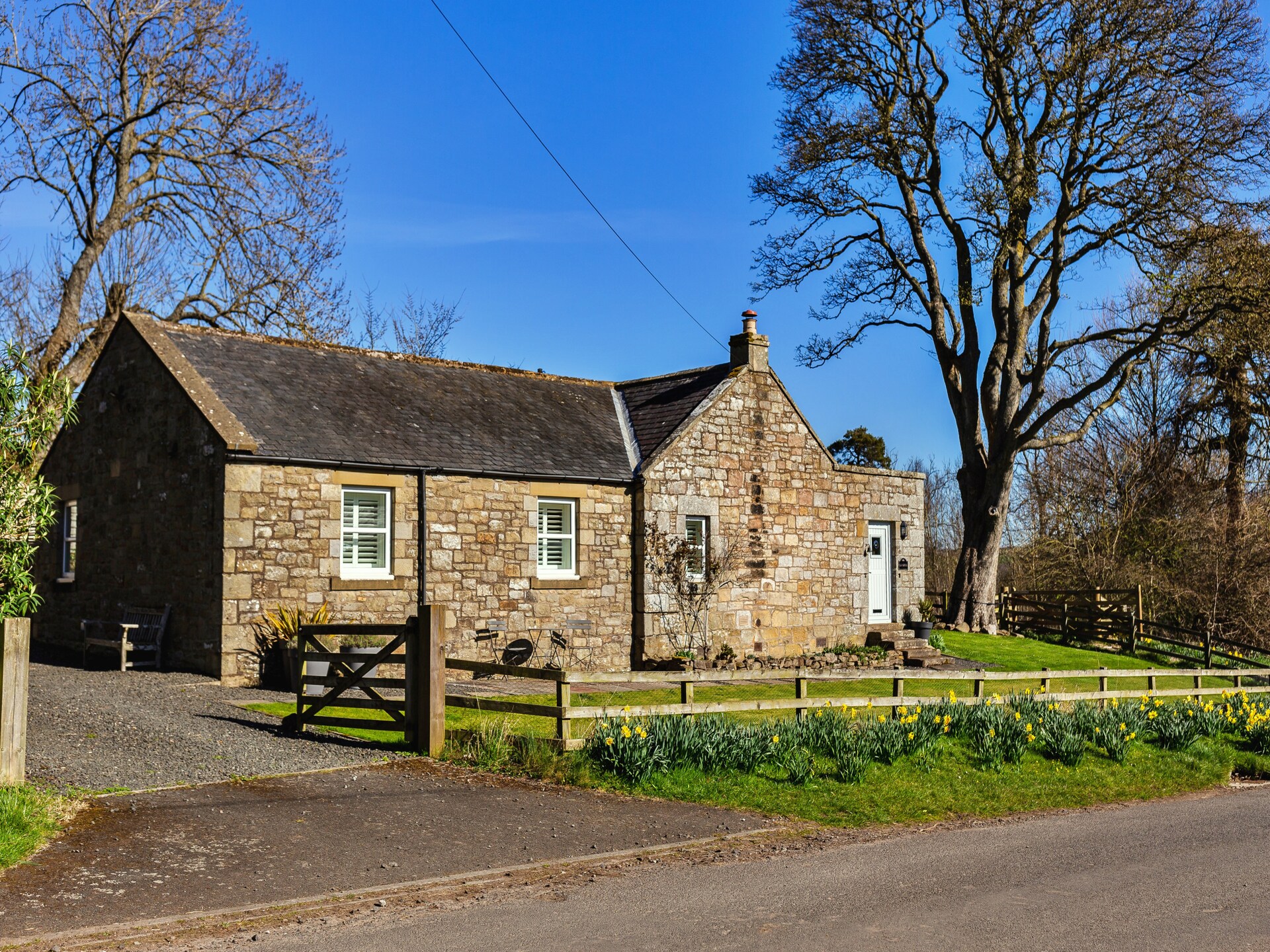 Gerenoveerd schoolgebouw met houtkachel nabij Alnwick Castle - foto 34