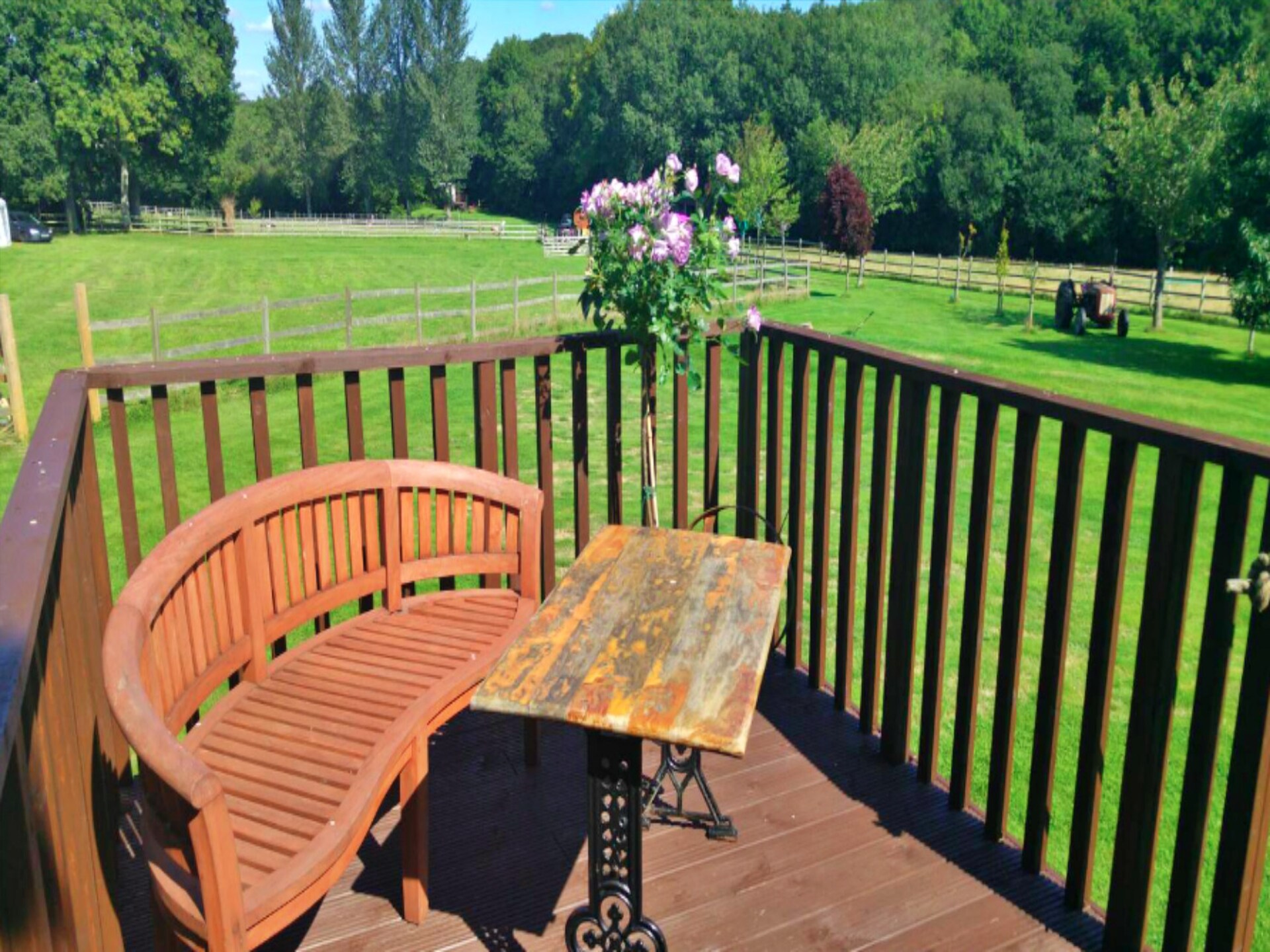 Romantische Shepherd's Hut voor 4 op Hilltop Farm bij Romsey en New Forest - foto 2