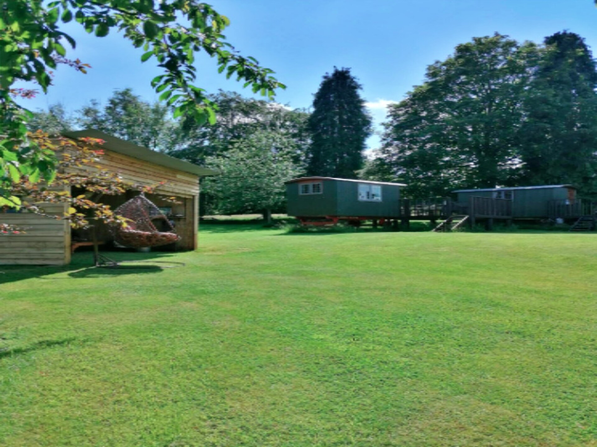 Romantische Shepherd's Hut voor 4 op Hilltop Farm bij Romsey en New Forest - foto 18